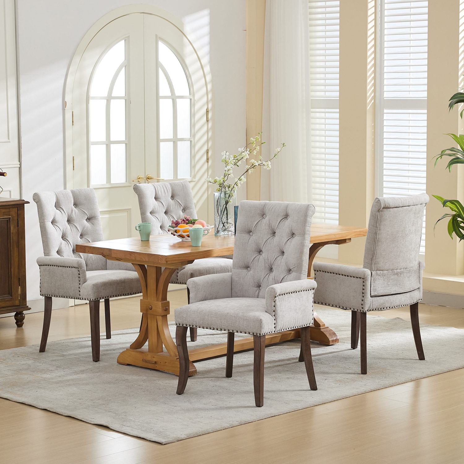GZMR GM-W1222 Dining-Chairs - View #2