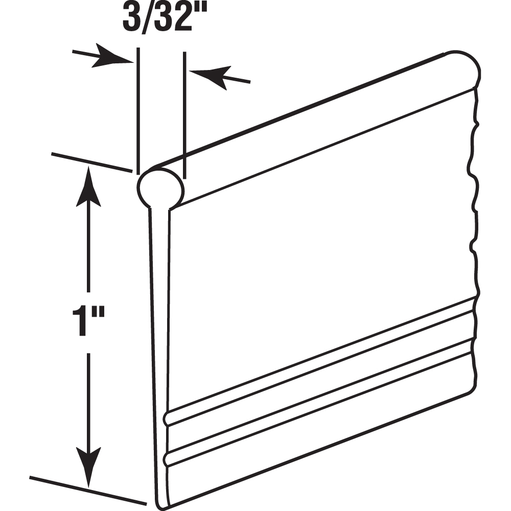 Prime-Line M 6184 Tub-Shower-Door-Waterproof-Stripping - View #2