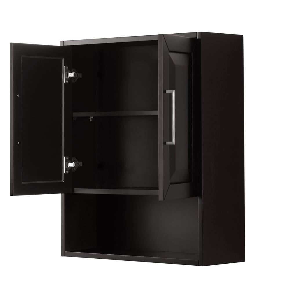 Wyndham Collection WCV2525WCDE Bathroom-Wall-Cabinets - View #2