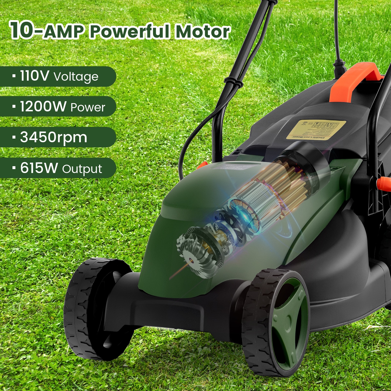 Slickblue D-CO-NG-SU23001TE Push-Mower-Electric - View #8