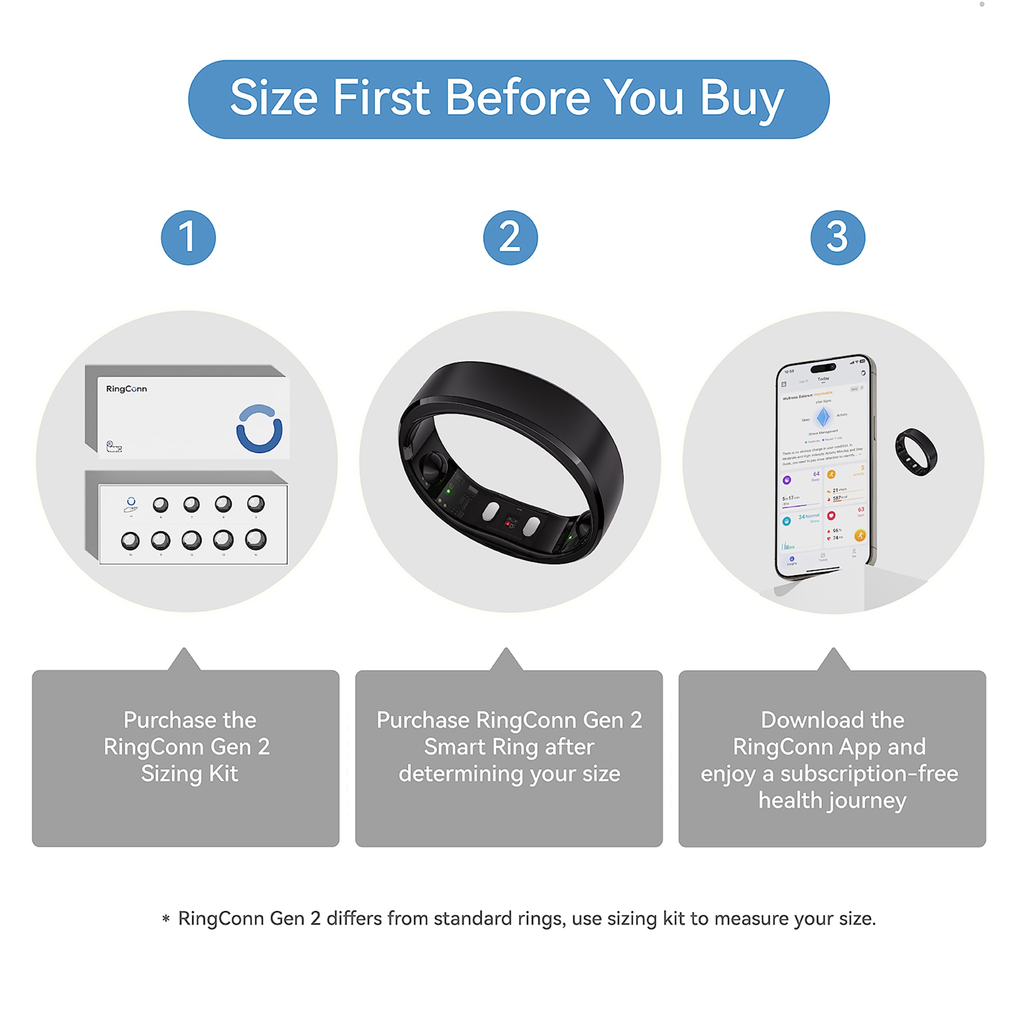 RingConn RGC123030901 Fitness-Trackers - View #2