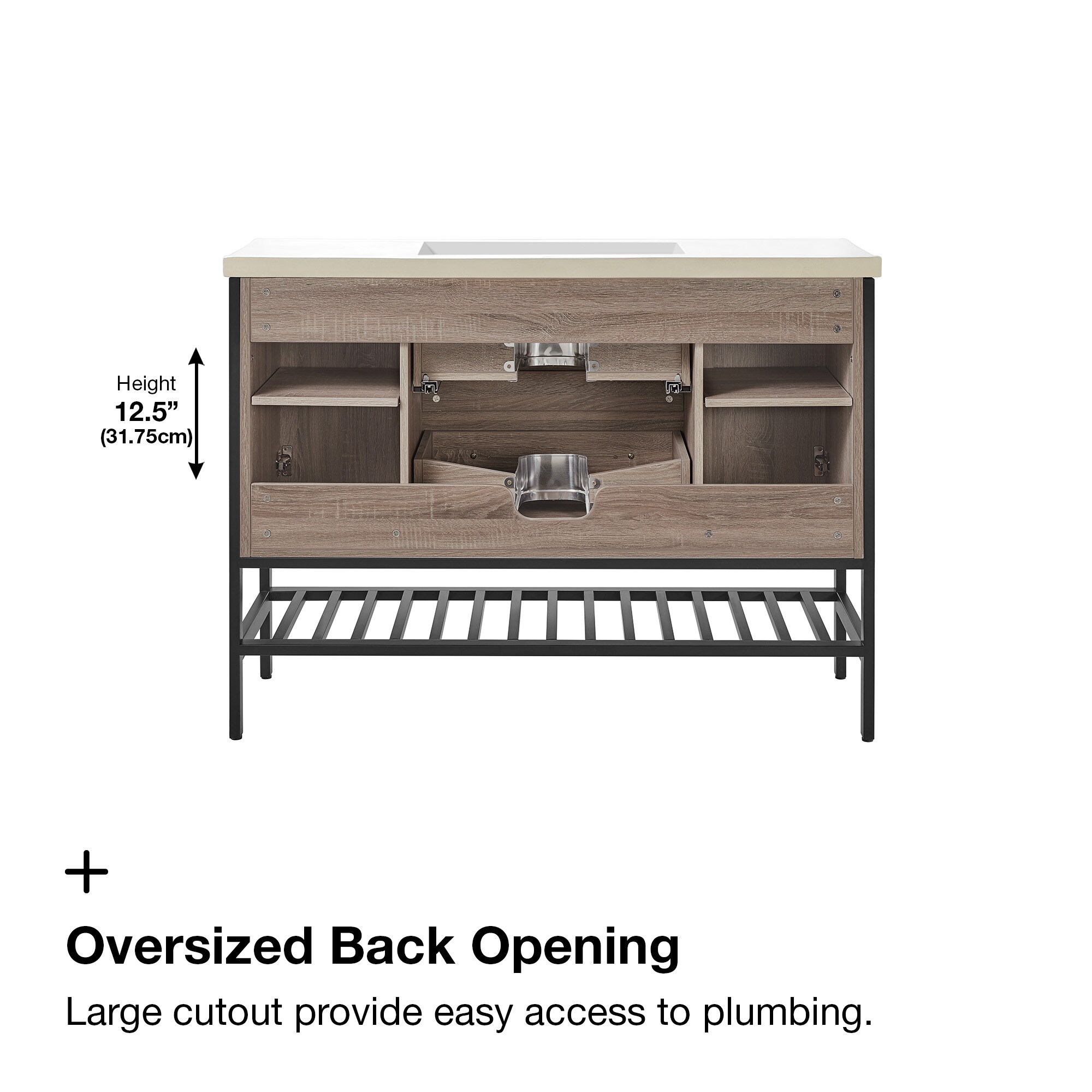 OVE Decors MEMPHIS-48T Bath-Vanity-Combo - View #5