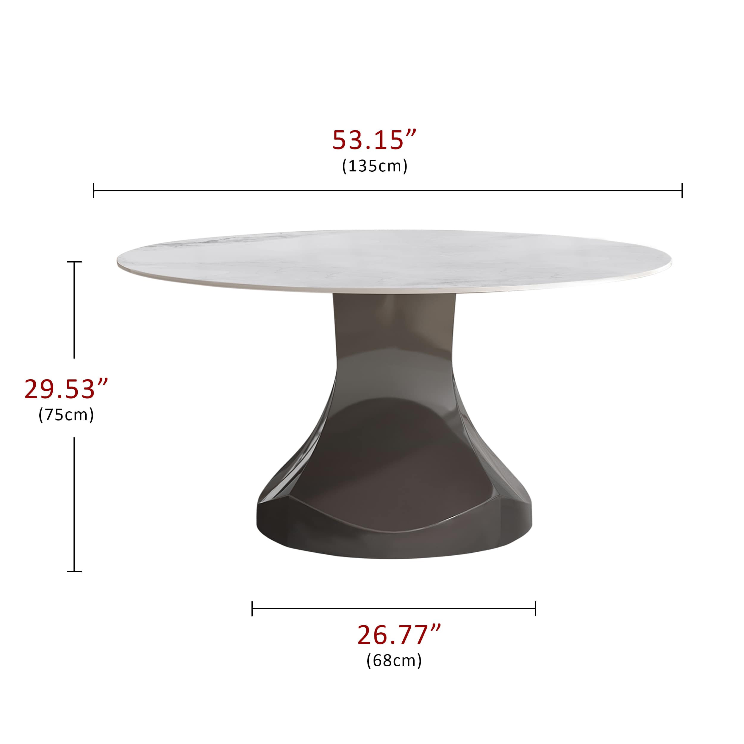  ZP7-694-135PDL Dining-Tables - View #5