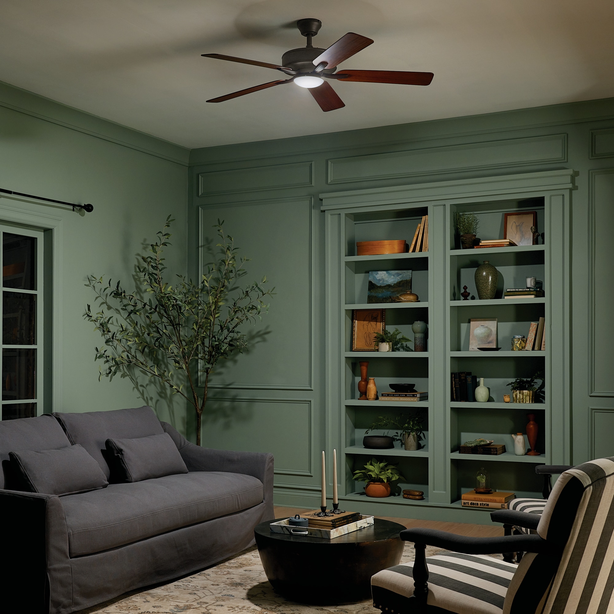 Kichler 330019SNB Ceiling-Fans - View #7