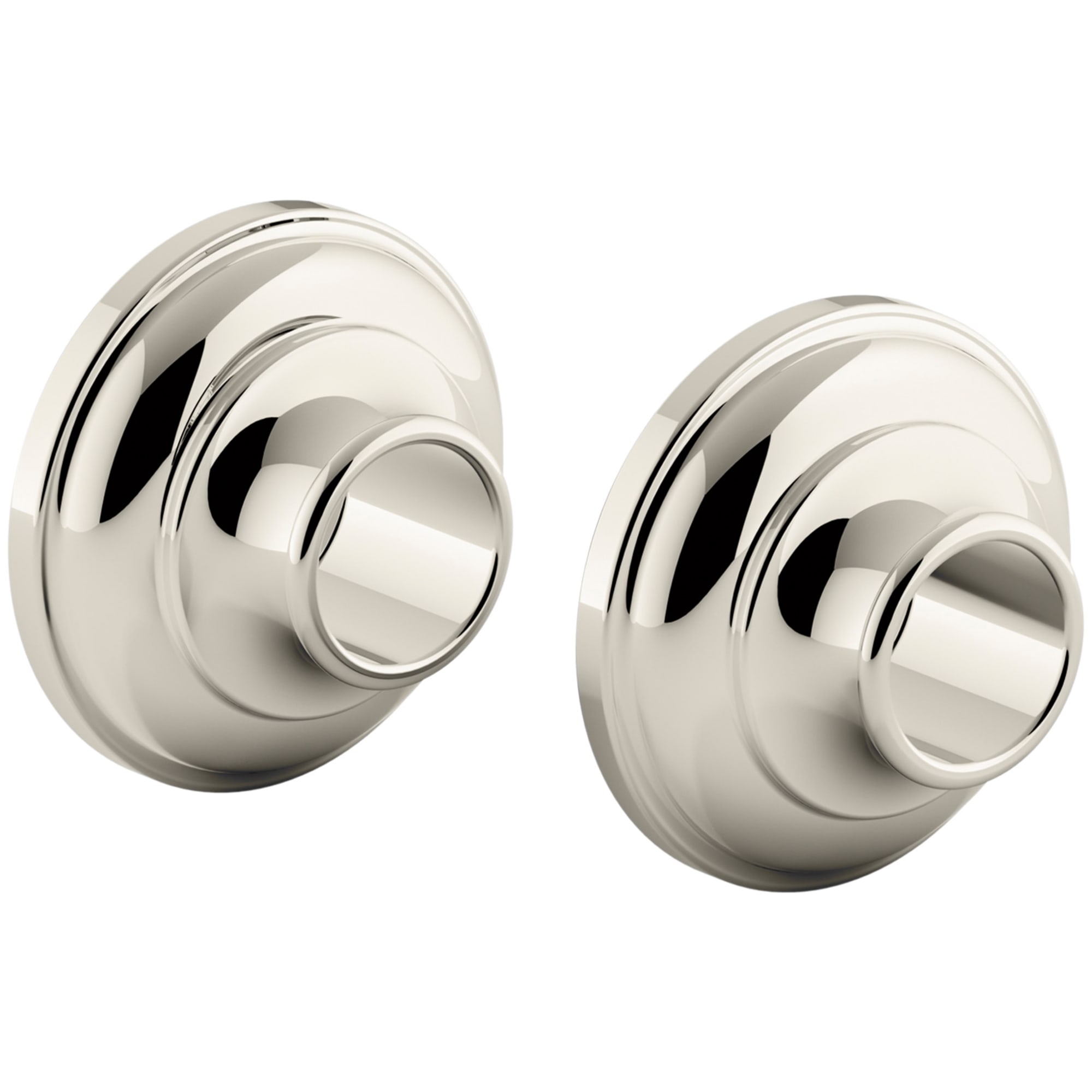 KOHLER 72799-SN Artifacts Vibrant Polished Nickel 2.25-in Universal Shower Trim ring 1.0-in -ID