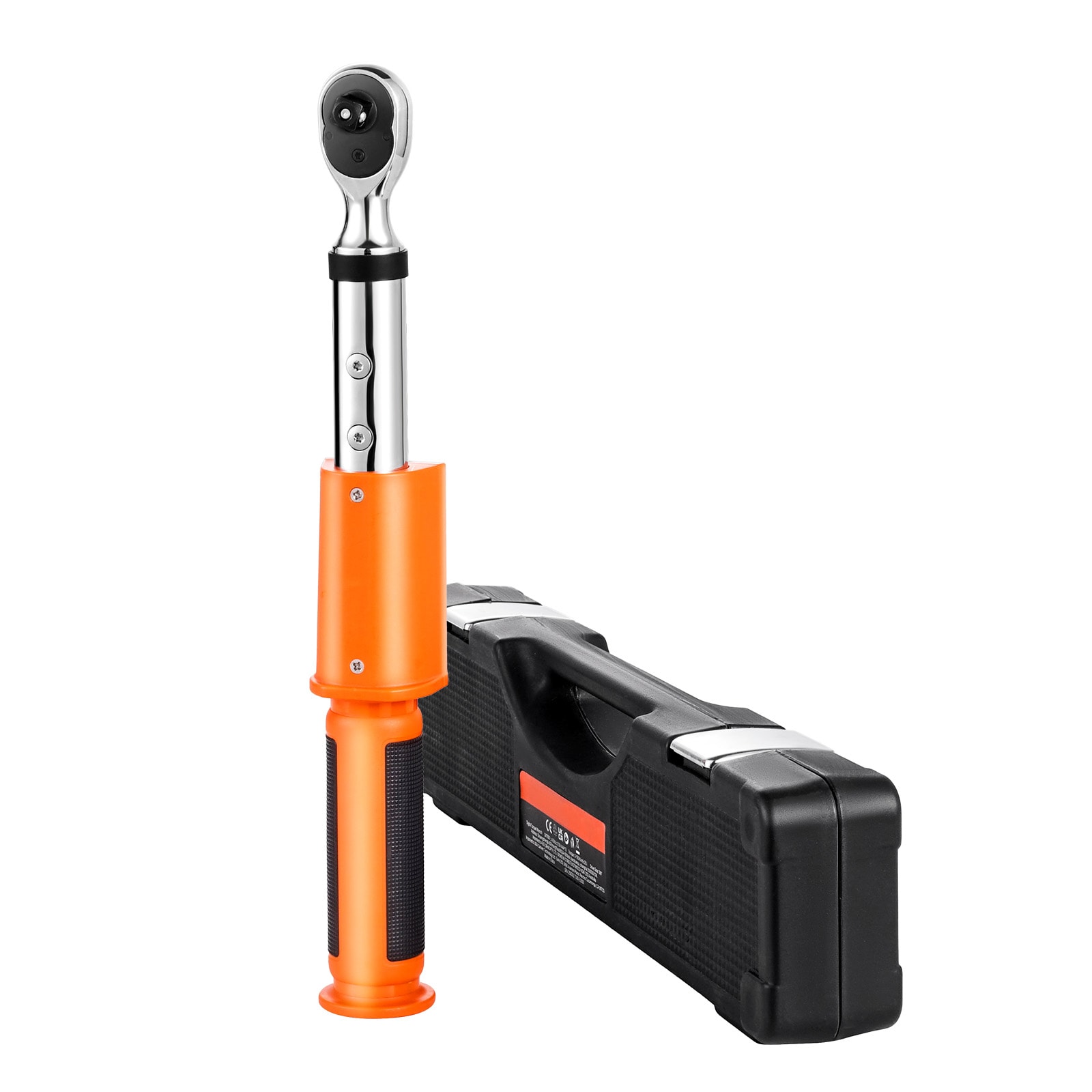 VEVOR SCDPSXSNLBS007571V9 Digital Torque Wrench  3/8 Inch Drive  0-99.57 lbf-ft / 0-135 N.m  72-Tooth  ±2percent High Accuracy Electronic Torque Wrench with Preset Value  Buzzer and LED Notification  for Automotive Motorcycle