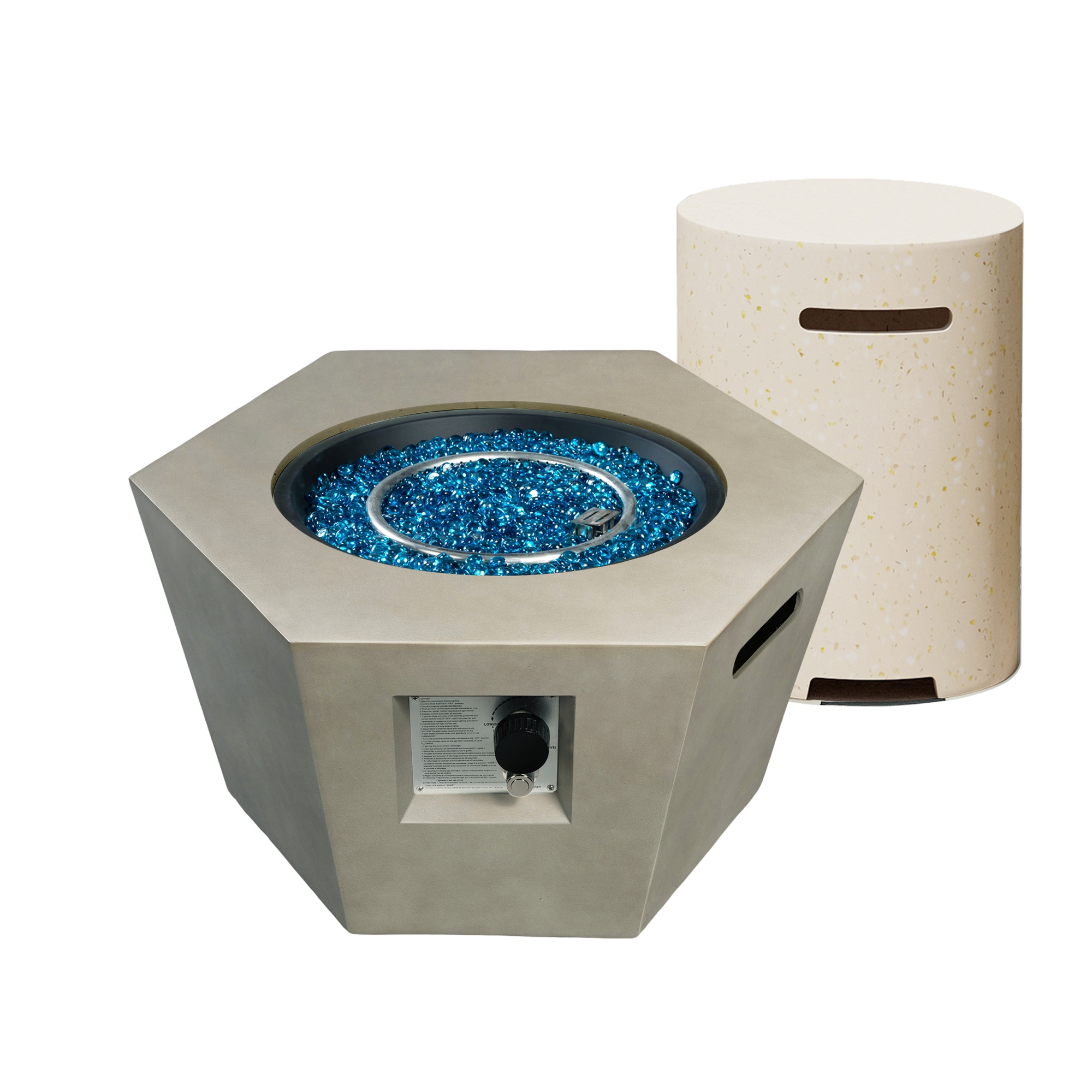 Patio Watcher BT-28H-BY-RGS Outdoor-Gas-Firepits - View #2