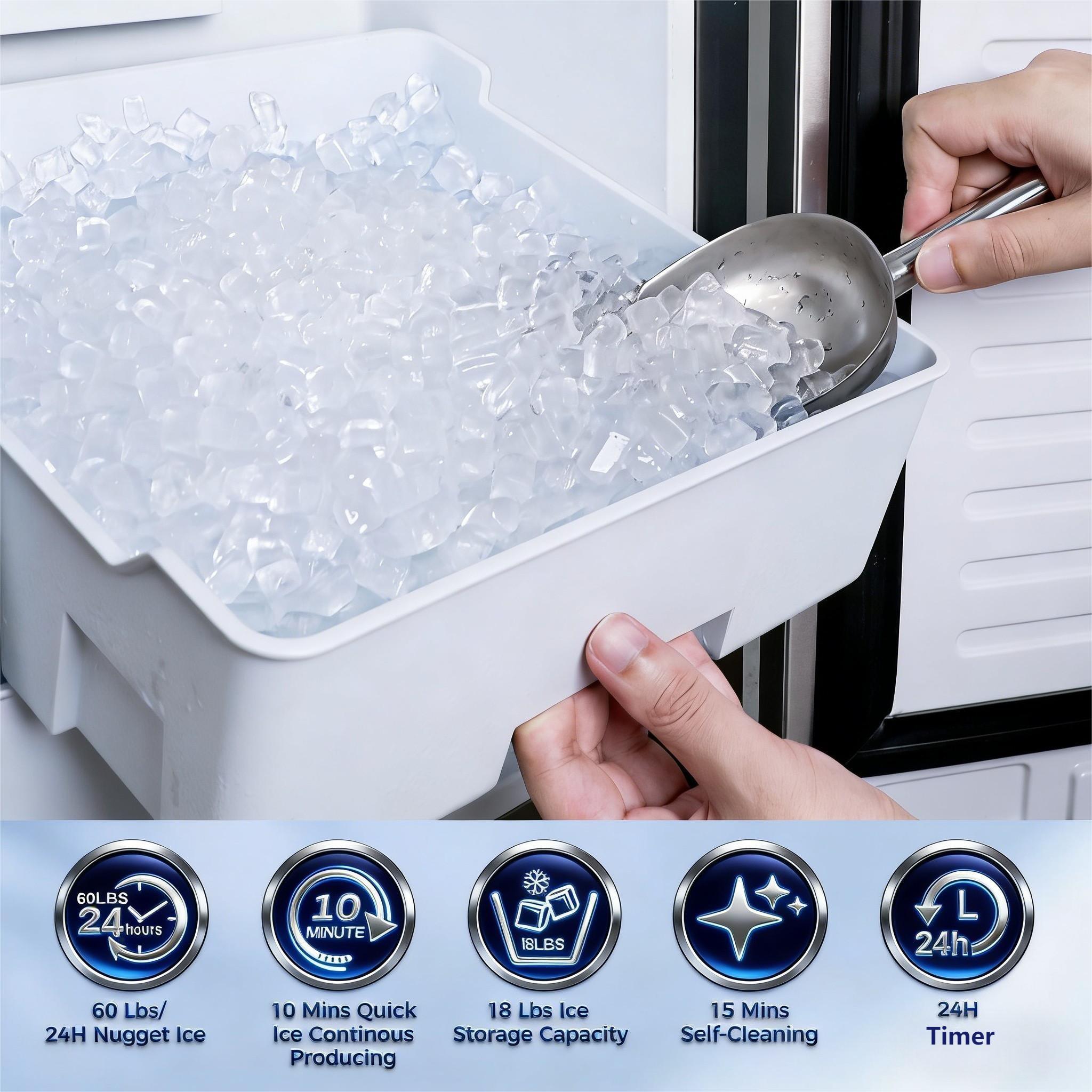 COWSAR LSRW-Z58-30S Ice-Makers - View #2