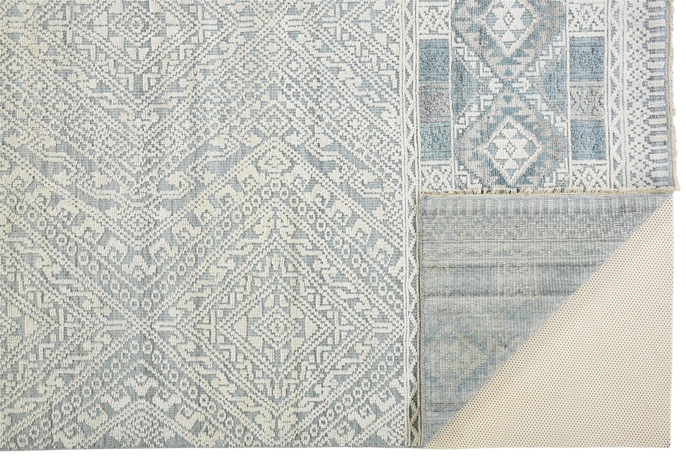 Room Envy 980R6495GRYBLUF99 rugs - View #3