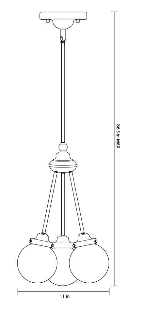 allen + roth CH17-3BZ b090015 - View #2