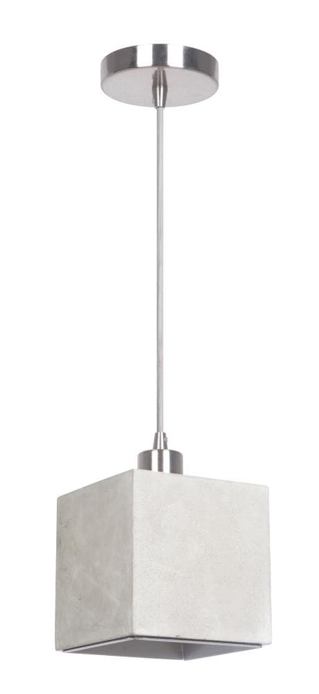 Craftmade Brushed Nickel Moderncontemporary Square Mini Pendant Light In The Pendant Lighting