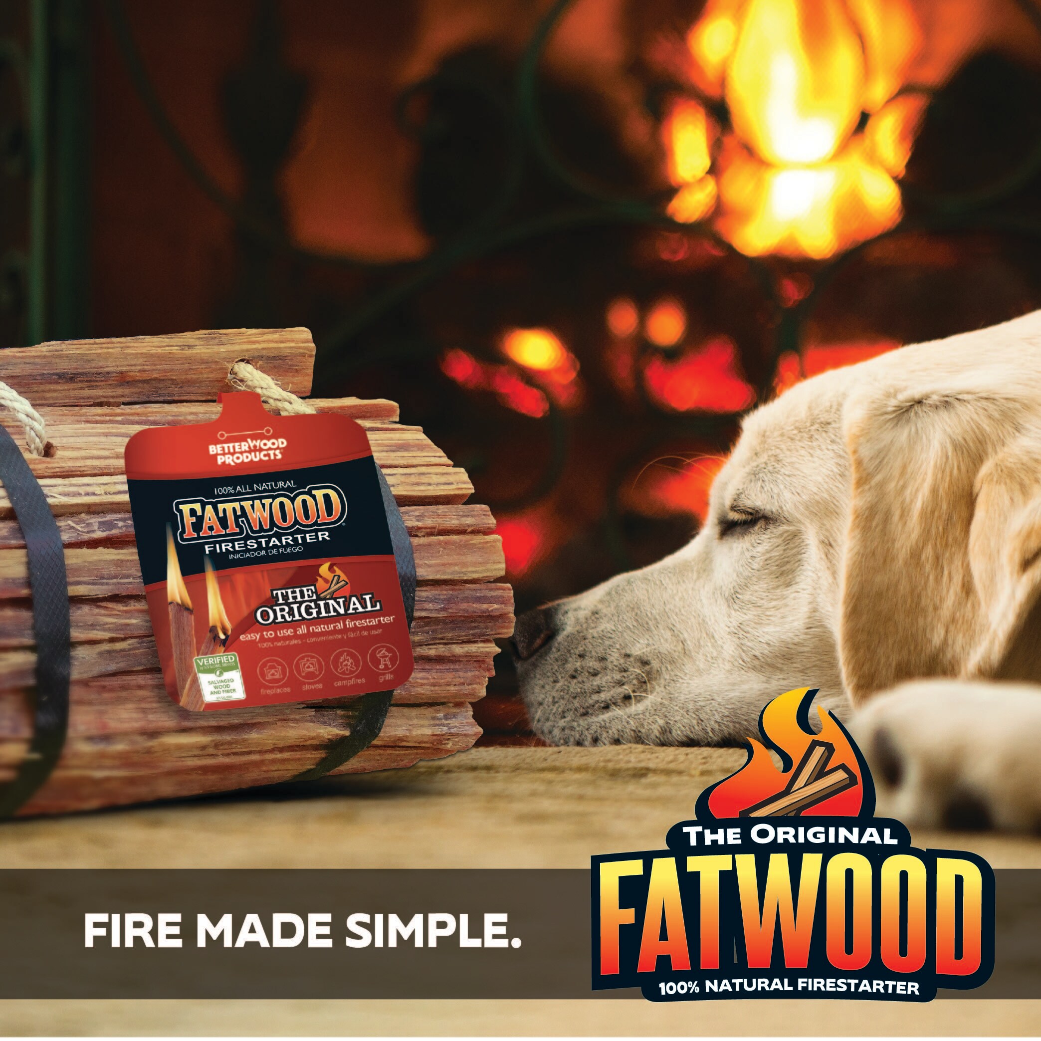 BetterWood Products 103003 Fireplace-Logs-Firestarters - View #9