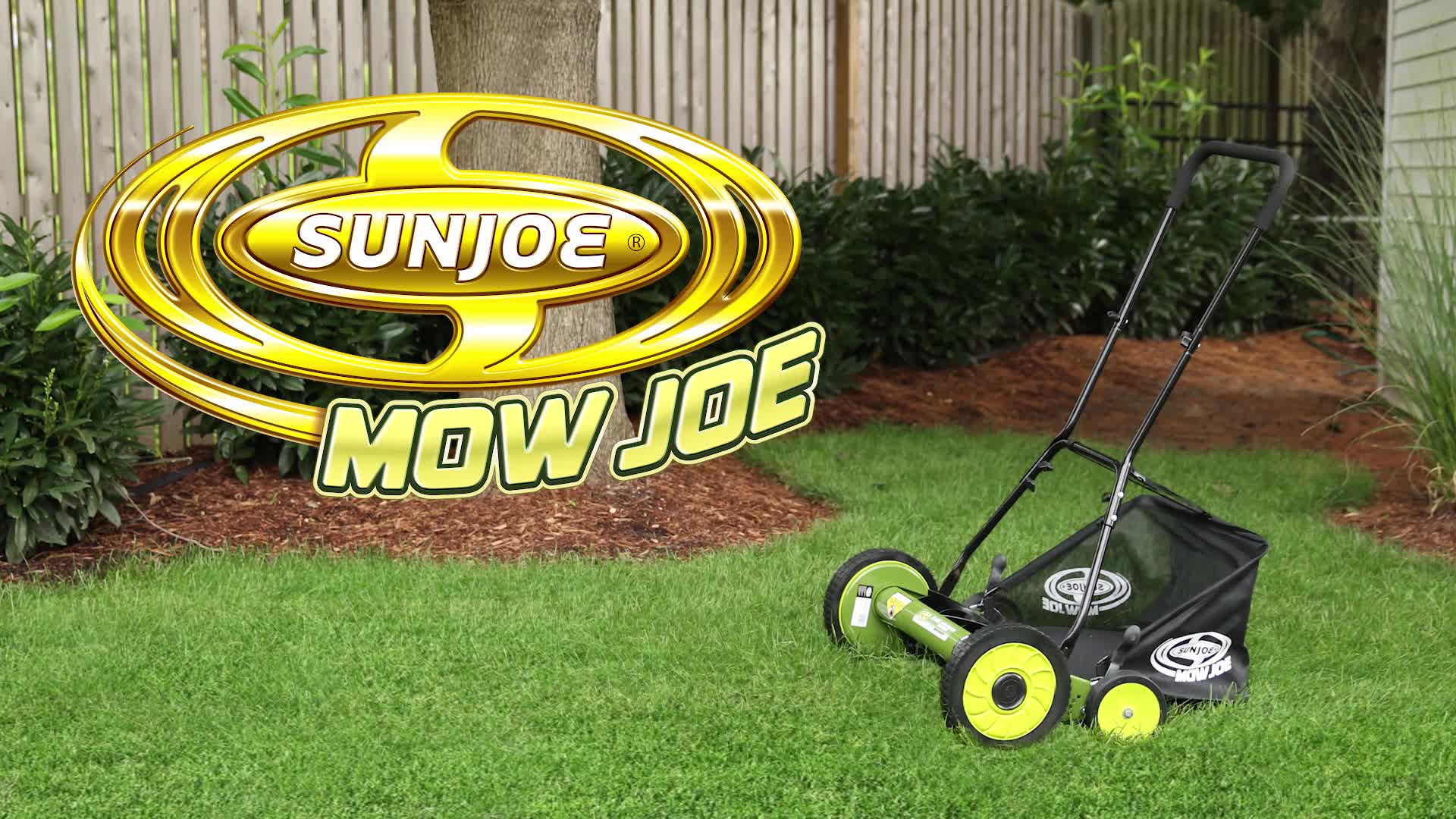 Sun Joe MJ502M-RM Manual Reel Mower with Grass Catcher, 20-Inch (Used) 