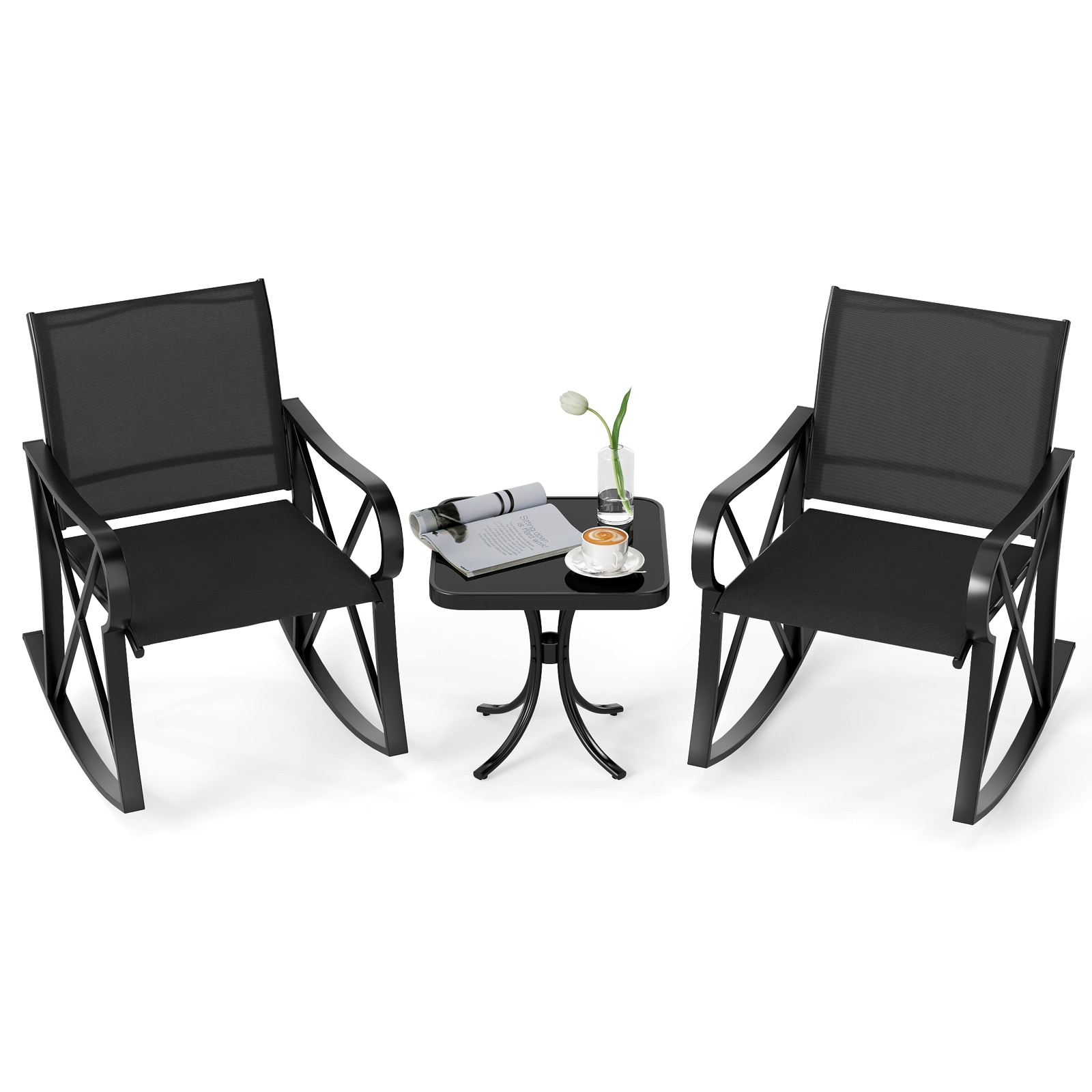 YERIVA P12172DKDH Patio-Conversation-Sets - View #3