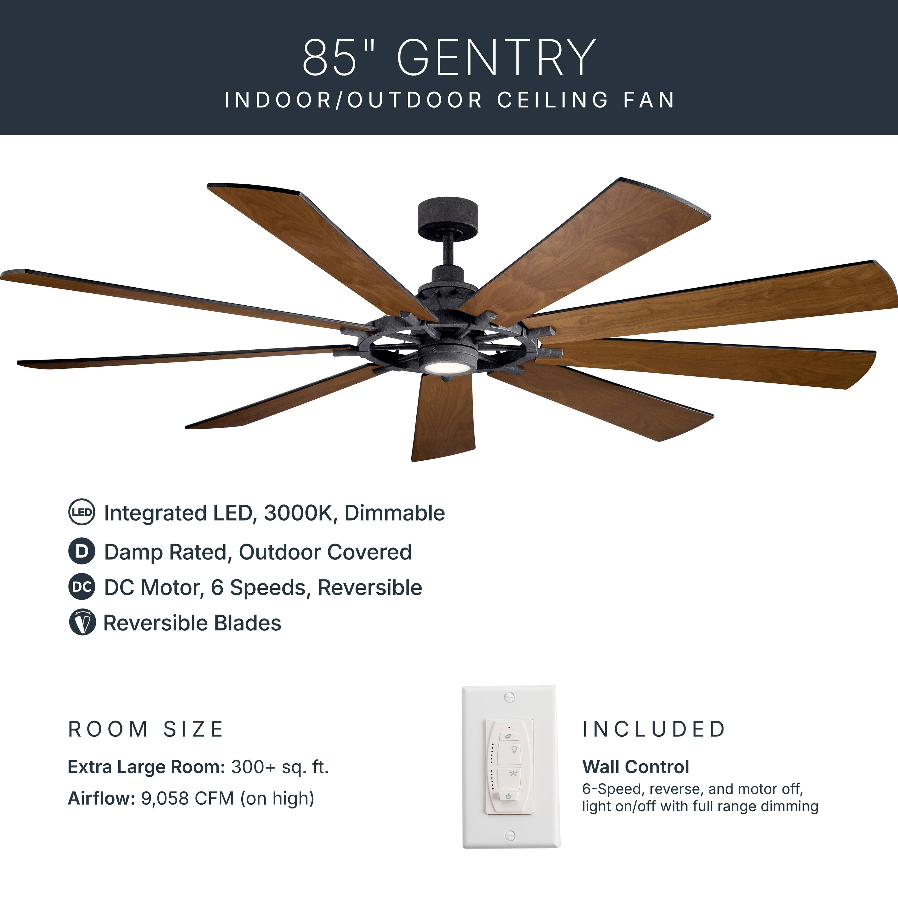 Kichler 300285DBK Ceiling-Fans - View #5