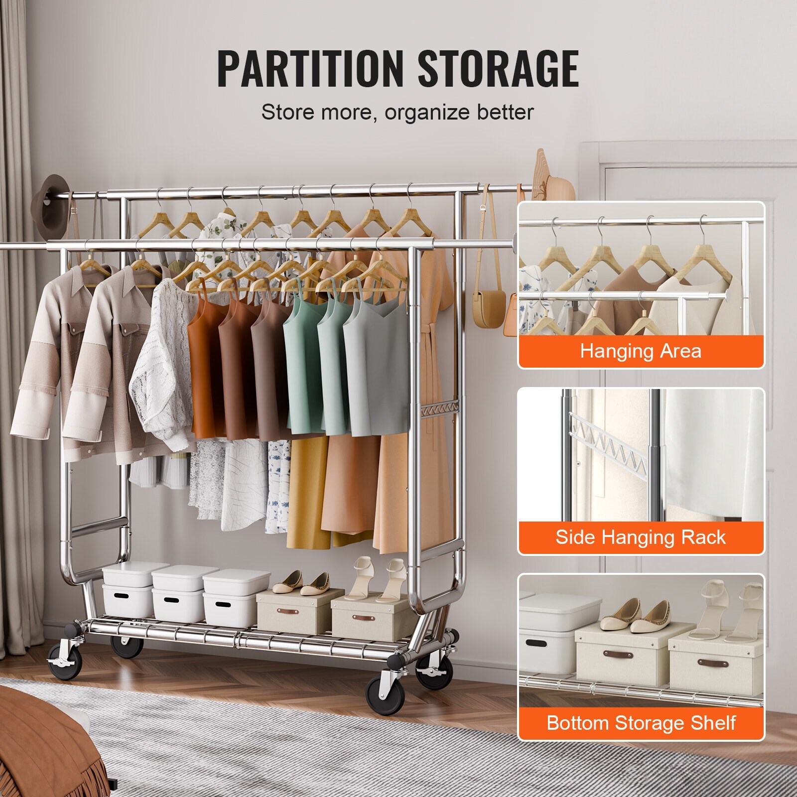Tinyhomie LW-RV-LG-469 Garment-Racks - View #3