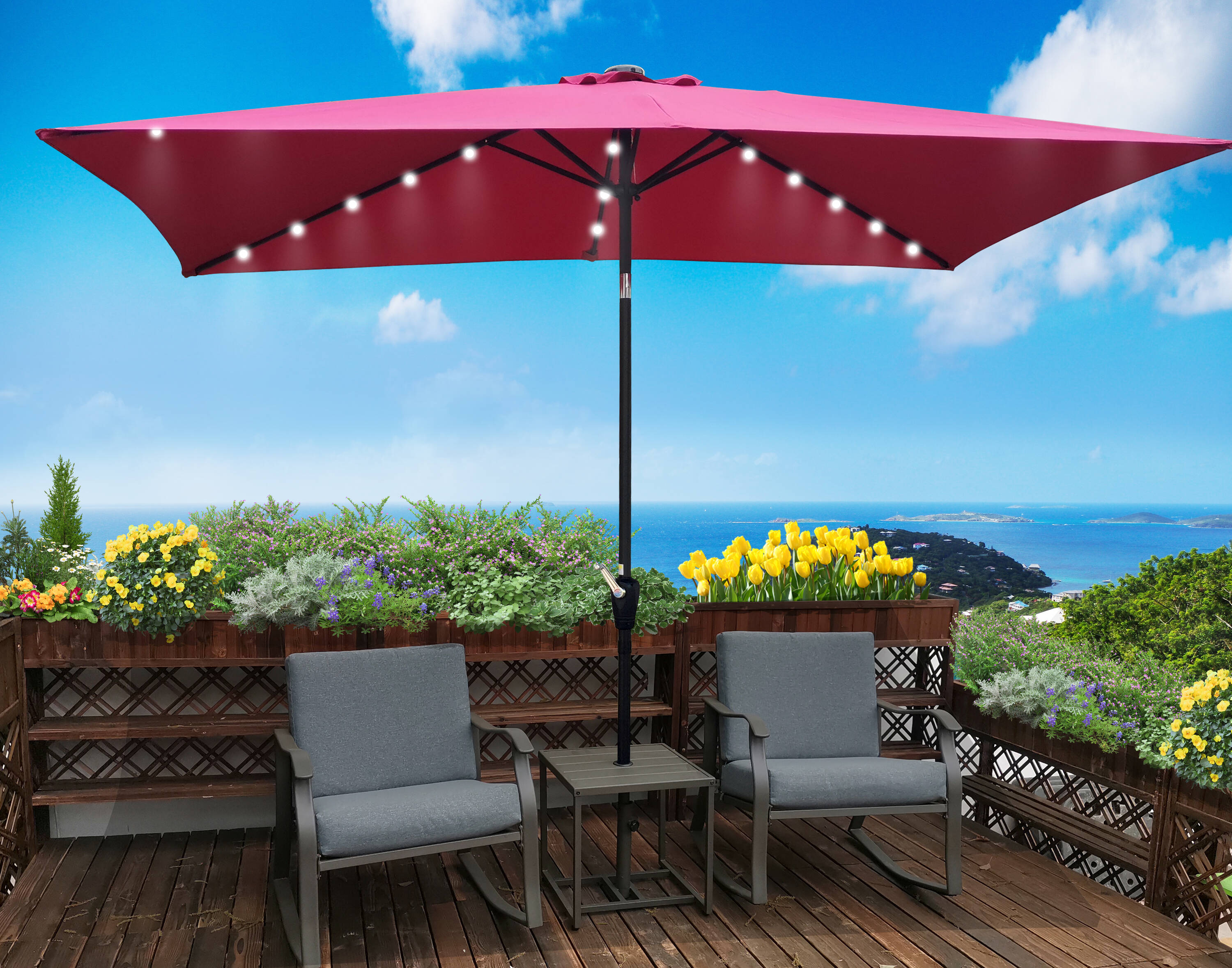Kahomvis WS-2QP109-34 Umbrellas-2 - View #2