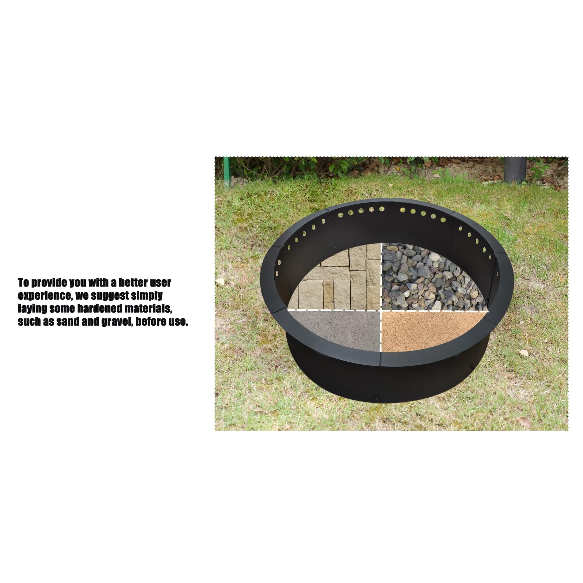 Wudkey ZXR2372 Commercial-Fire-Rings - View #7