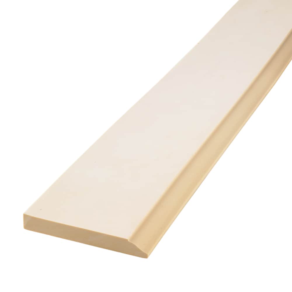 9/16-in x 4-1/4-in x 12-ft Unfinished Polyurethane EC620 Baseboard Moulding