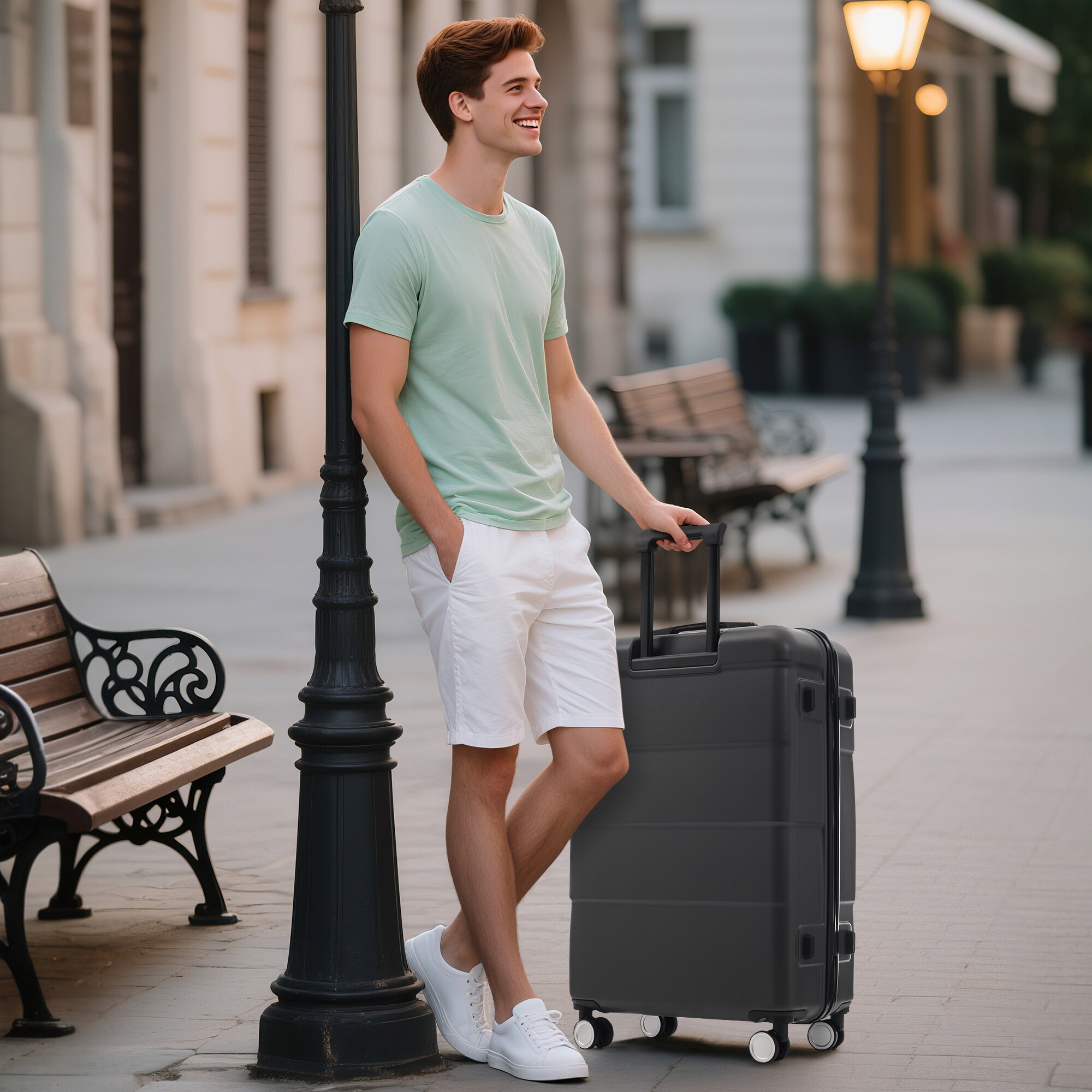 SINOFURN SYD9400019BL Luggage-And-Luggage-Sets - View #2