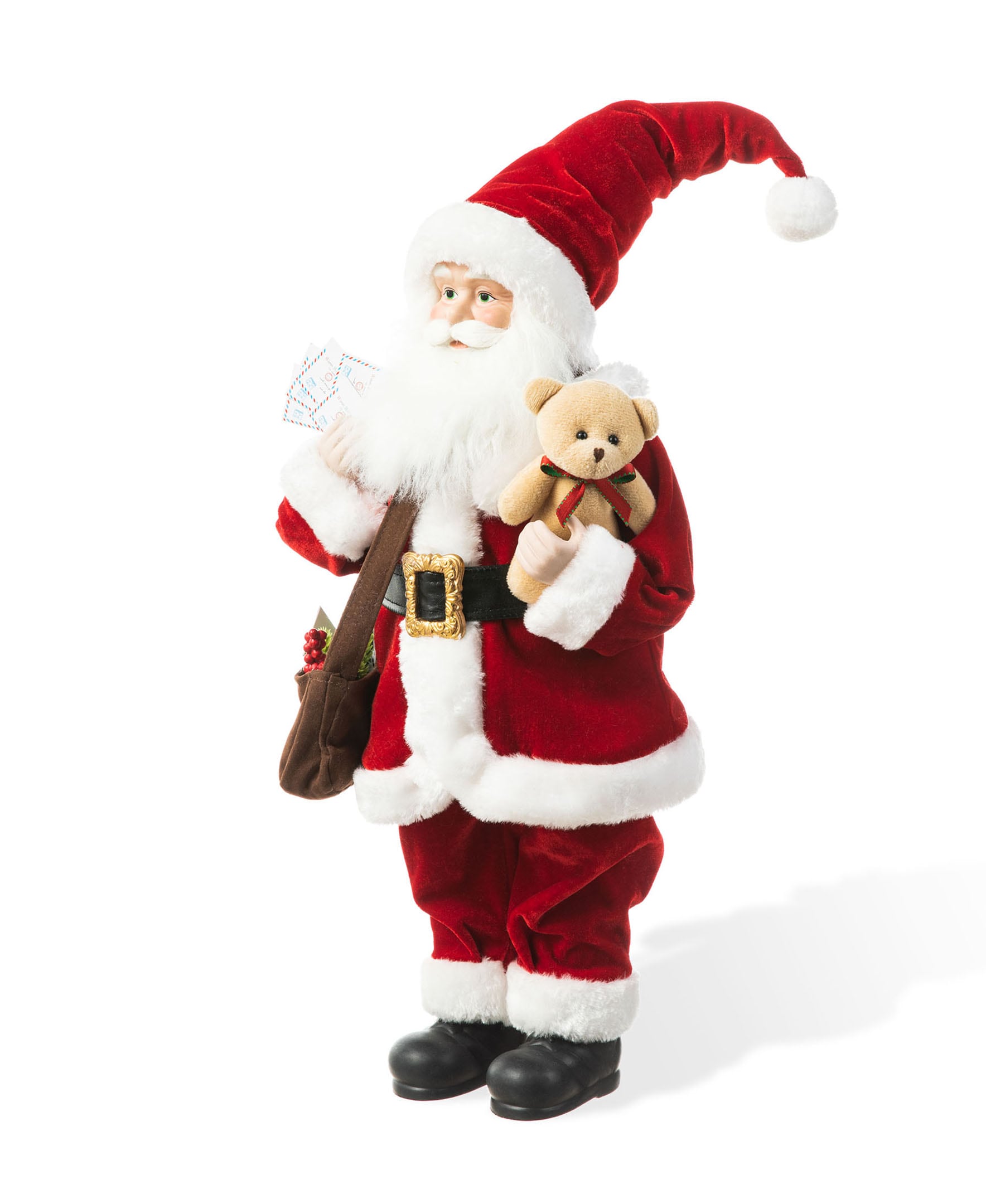 Glitzhome 2010400004 17.75-Inches Figurine Merry Christmas Christmas Decor
