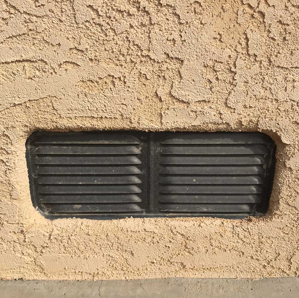 Gibraltar Building Products 8-in X 17-in Steel Foundation Vent In The ...