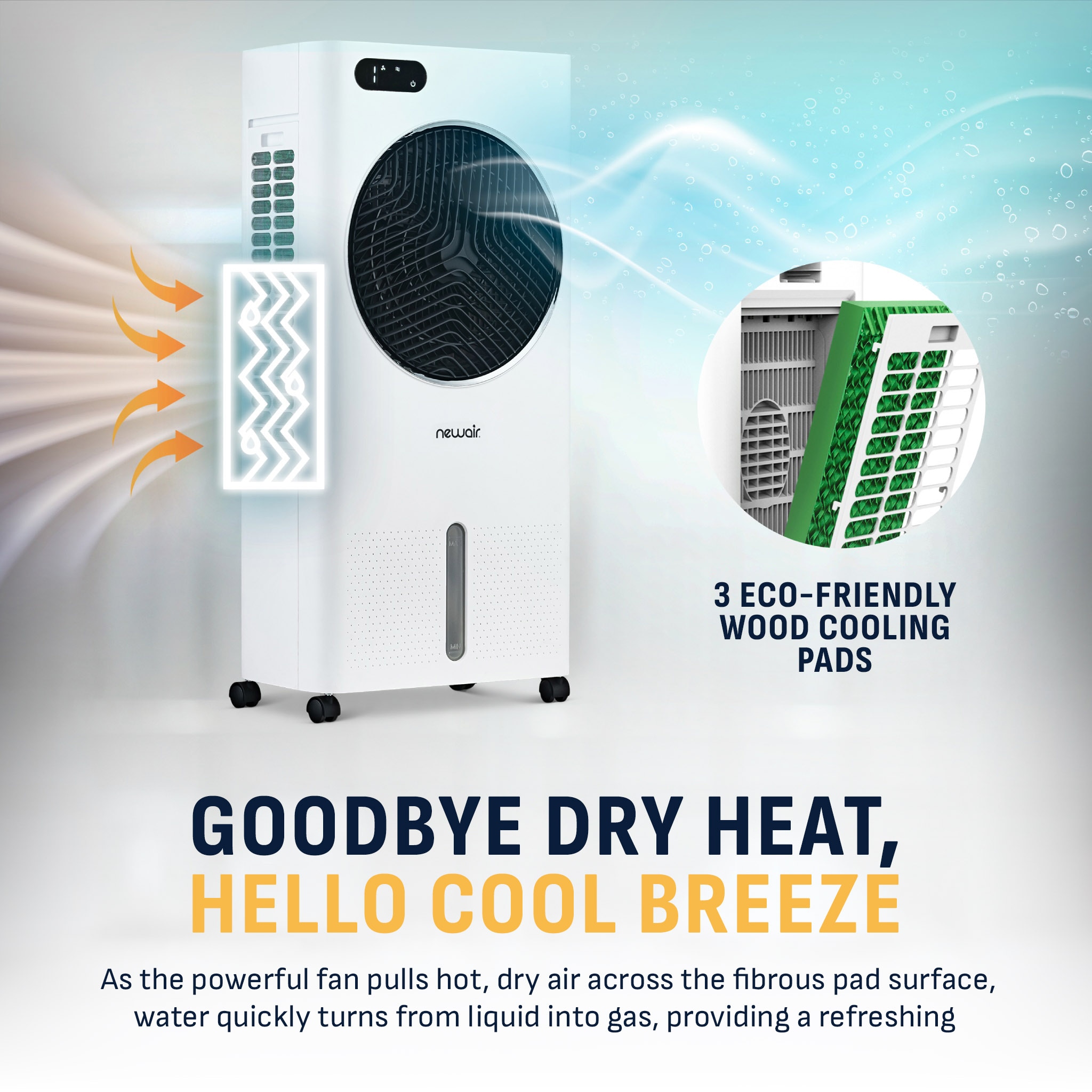 NewAir NEC1K6WH00 Evaporative-Cooler - View #4