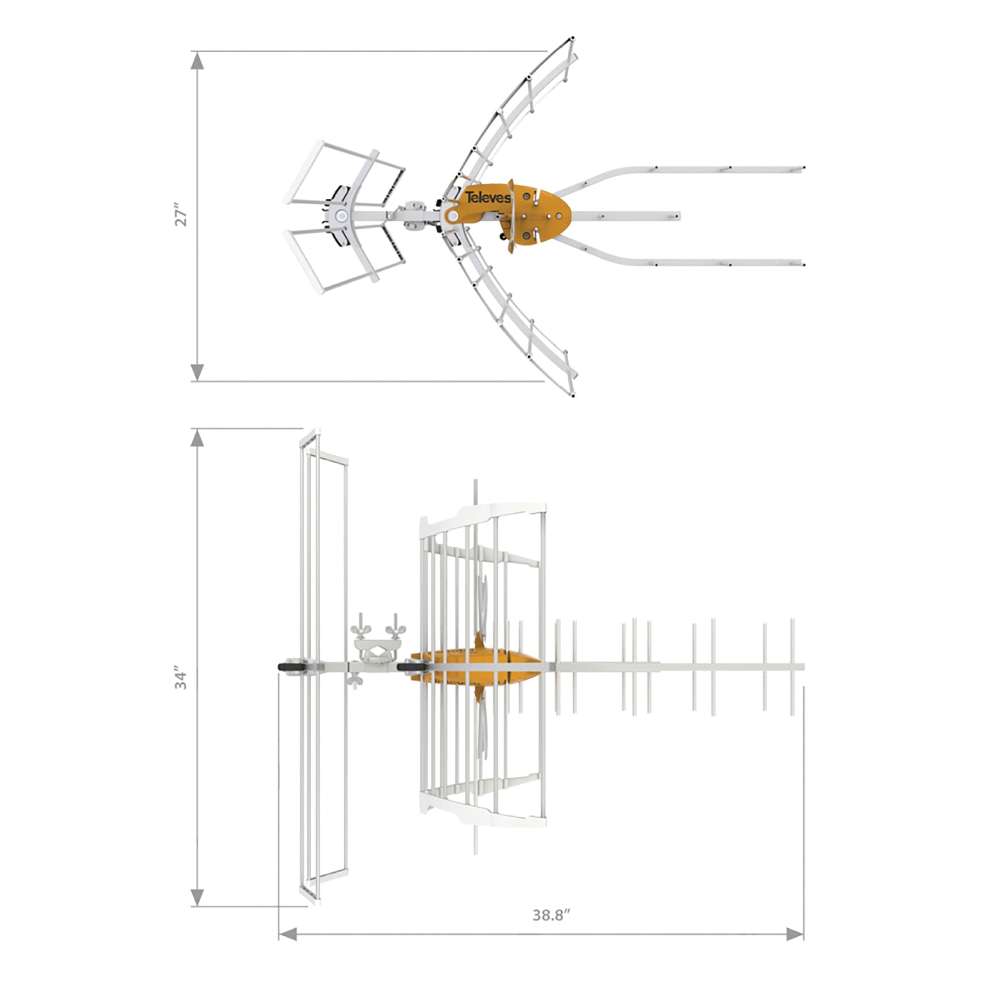 Televes TLVS148883 antennas - View #2