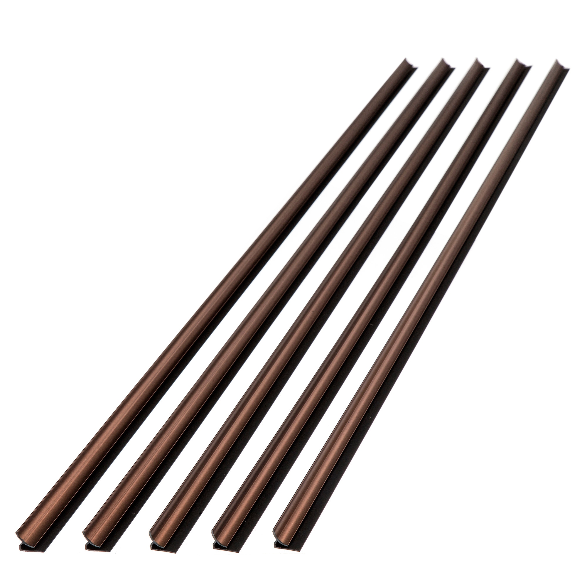 Fasade 14626 Inside Corner Trim 0.55-in W x 47-in L Oil-rubbed Bronze PVC Inside corner Tile Edge Trim