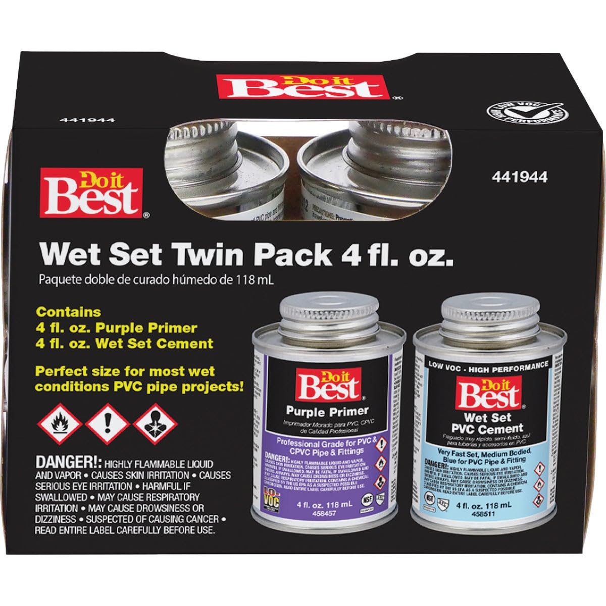 William H. Harvey Wet Set and Purple Primer Kit #19552-D6EF-438E