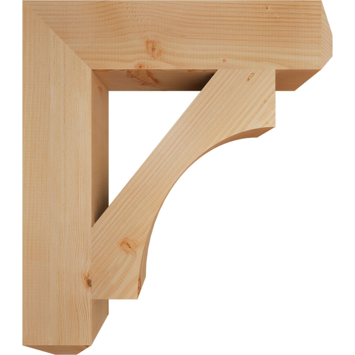 Ekena Millwork BKT06X28X32WTL04SDF Exterior-Brackets-Braces - View #3