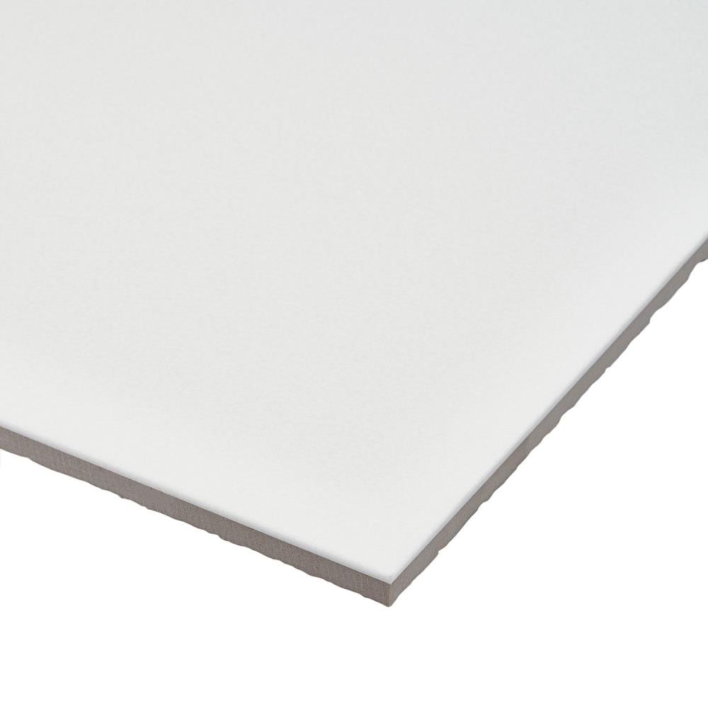 Artmore Tile Clarity White Nanoglass White 32-in x 32-in Polished ...