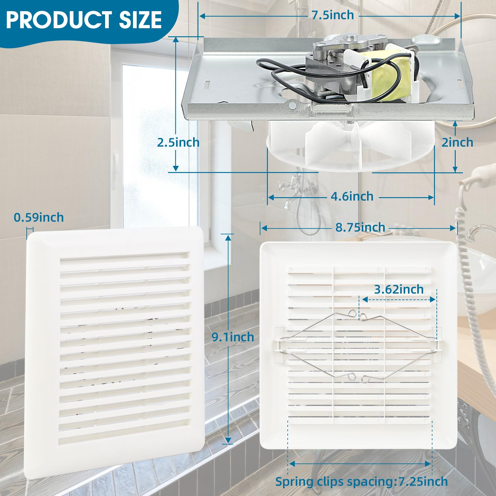 Afoxsos LAF0309F42 Bath-Fan-Access - View #2