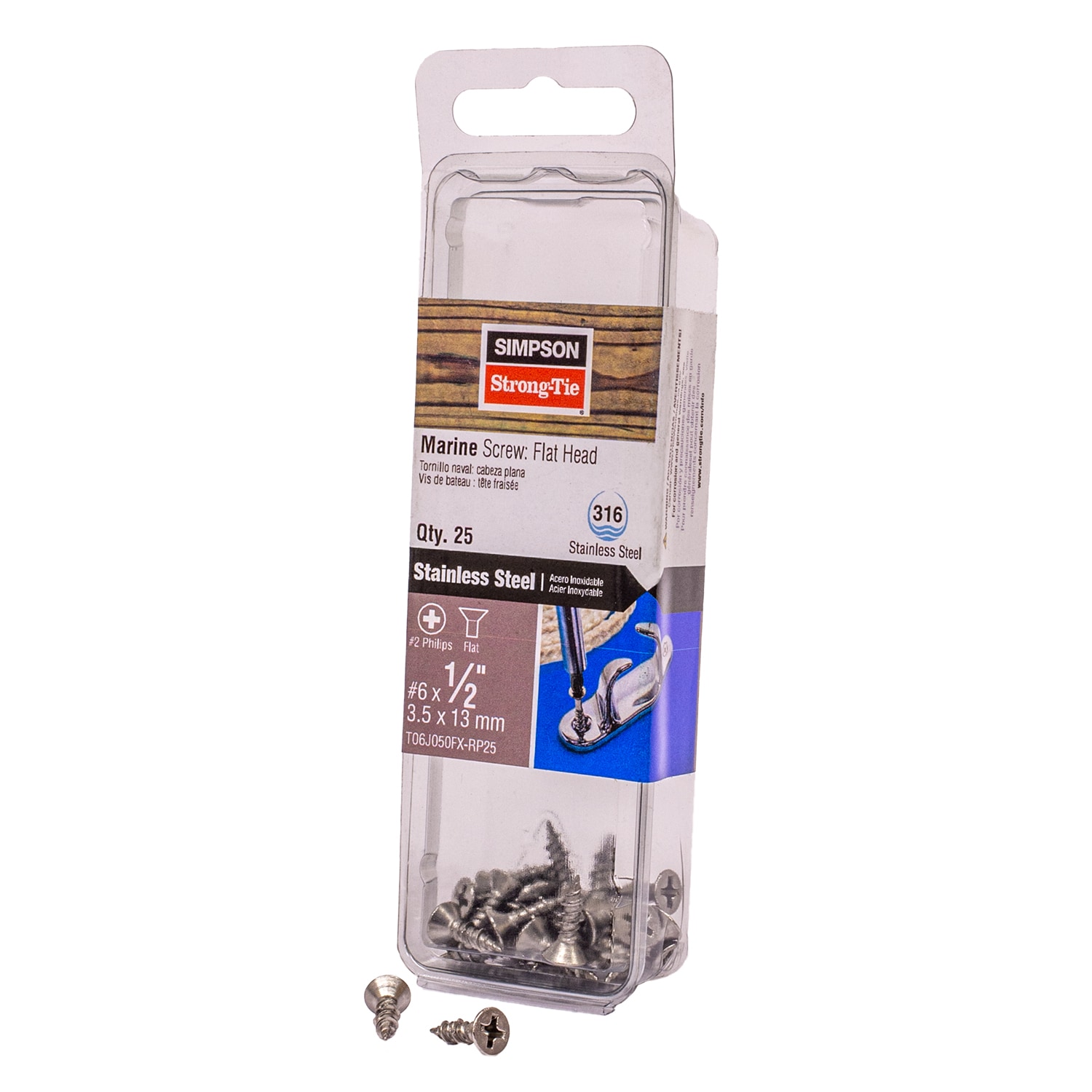 Simpson Strong-Tie T06J050FX-RP25 Wood-Screws - View #2
