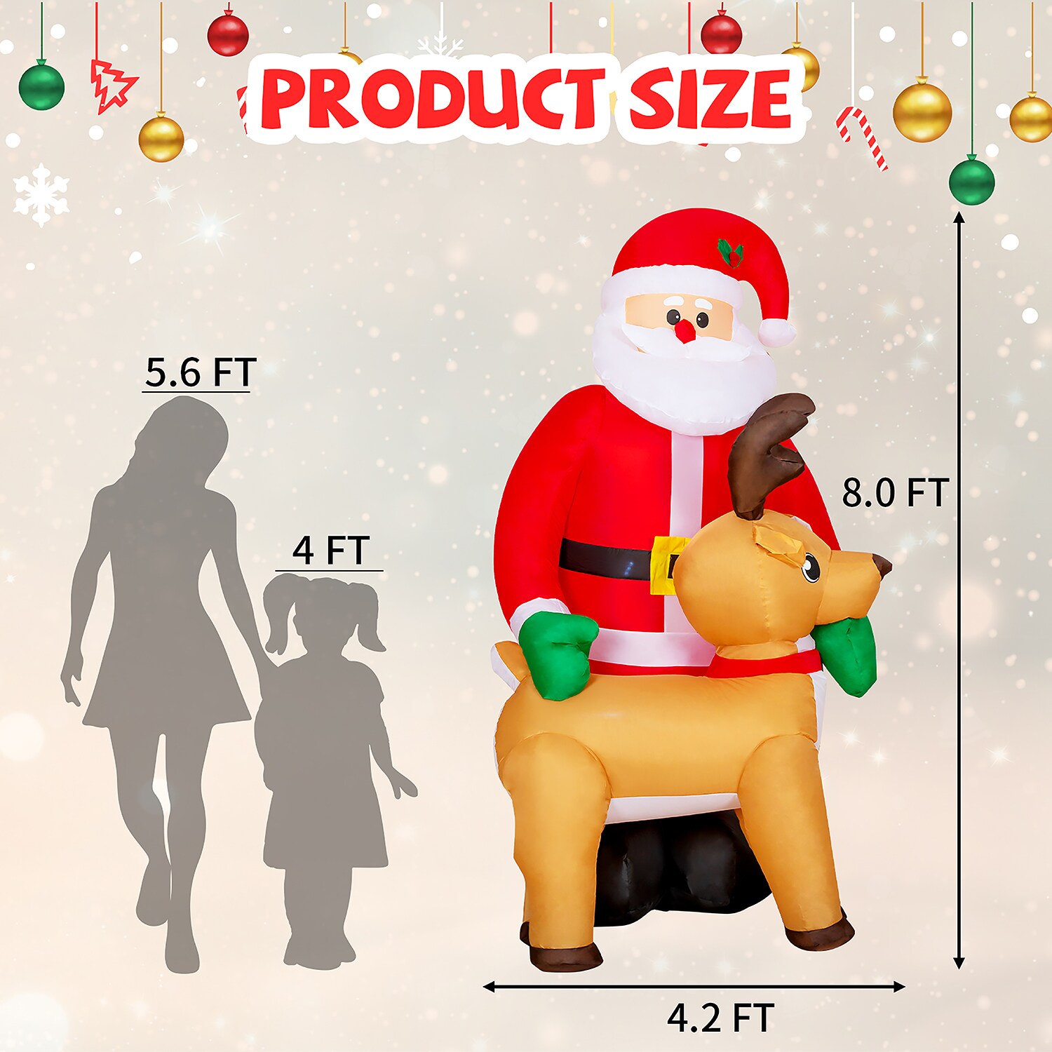 GOOSH DJ-SD-27173 Christmas-Inflatables - View #3