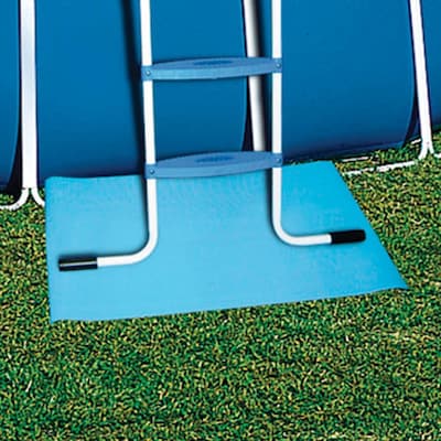 Poolmaster Poolmaster Rubber Ladder Pad for Swimming Pools, 24-in x 36-in  in the Pool Step Pads department at Lowes.com
