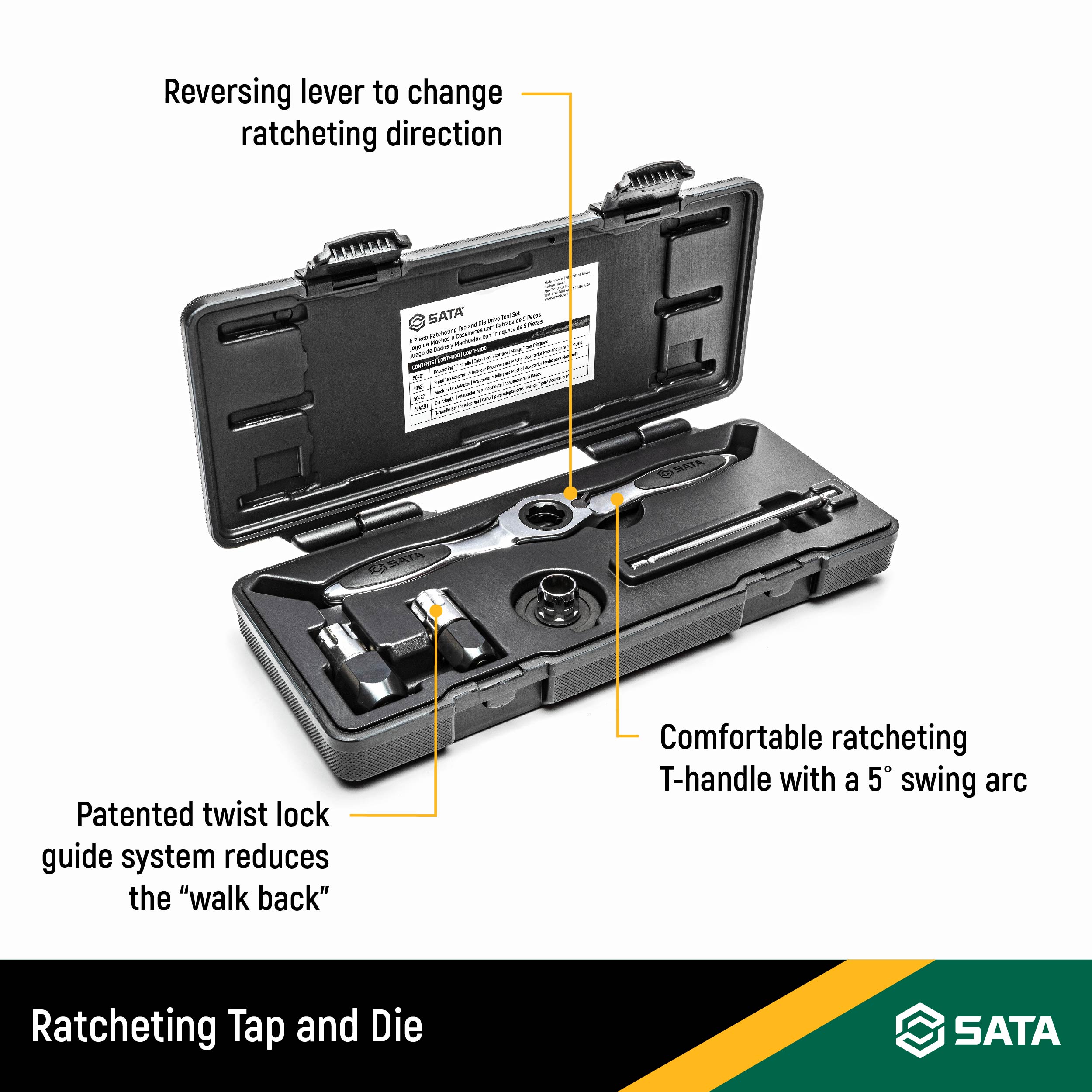 SATA ST50402 Taps-Dies-Sets - View #2