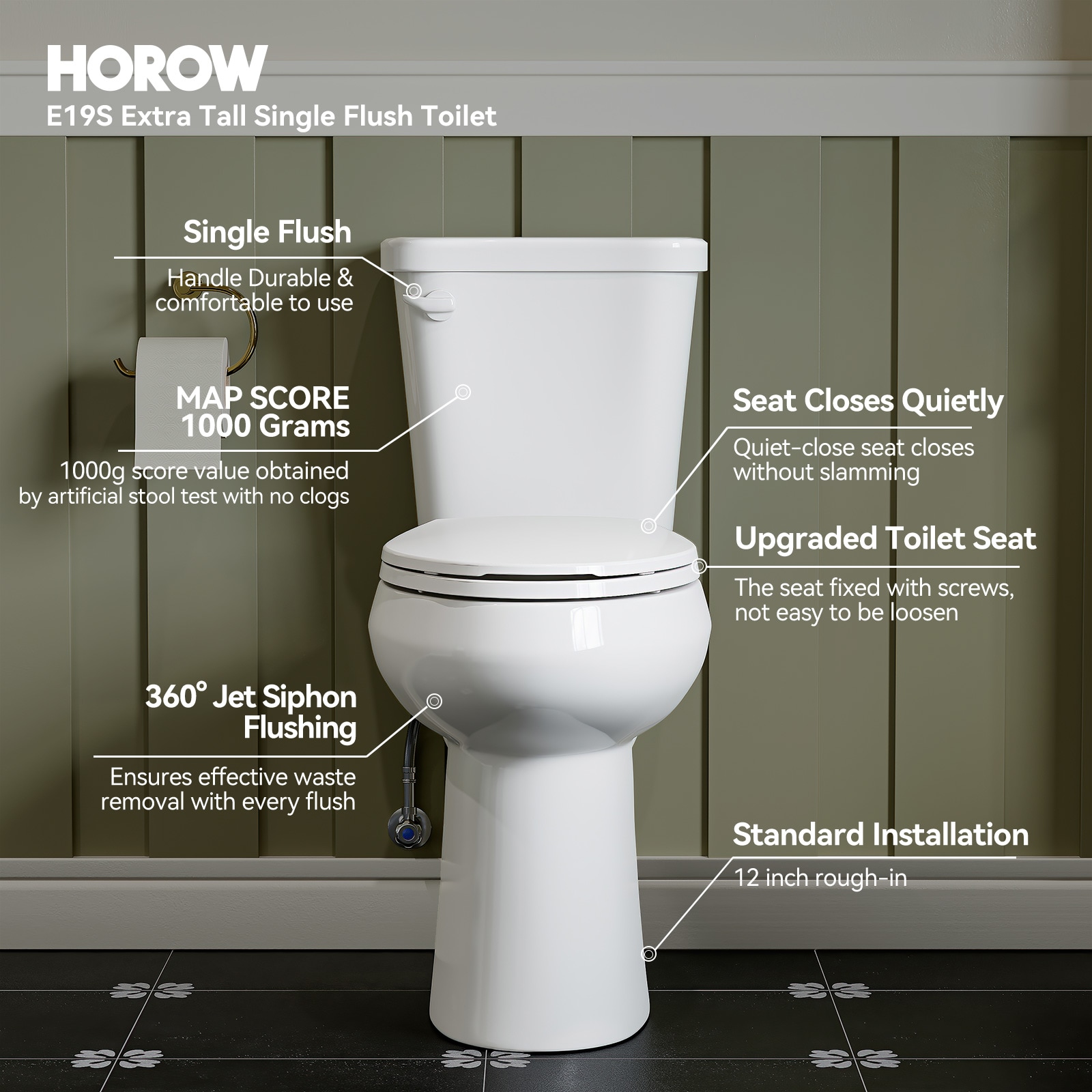 HOROW HR-E19S toilets - View #6