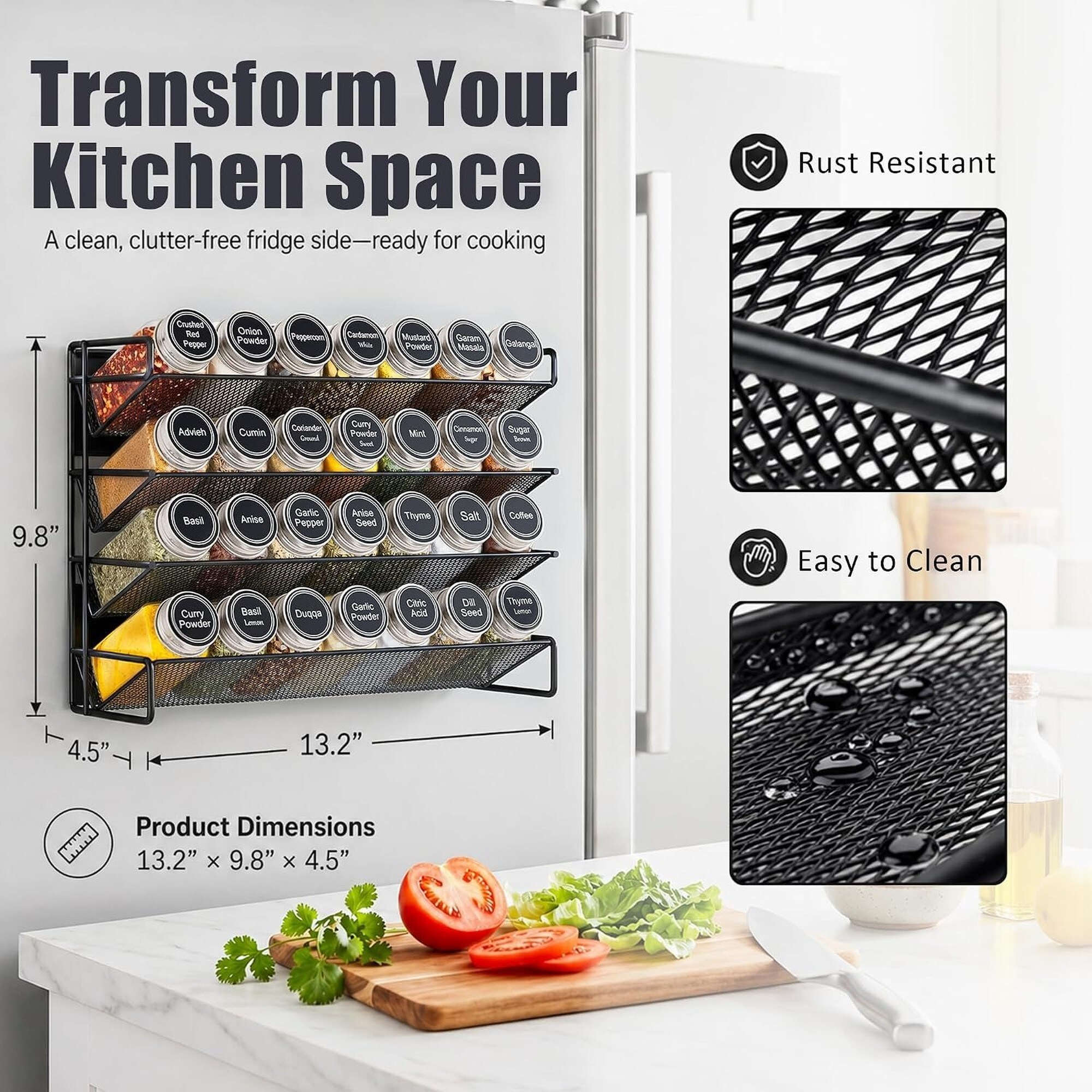 Numhew NHLYNN22465 Pull-Out-Cabinet-Baskets - View #4