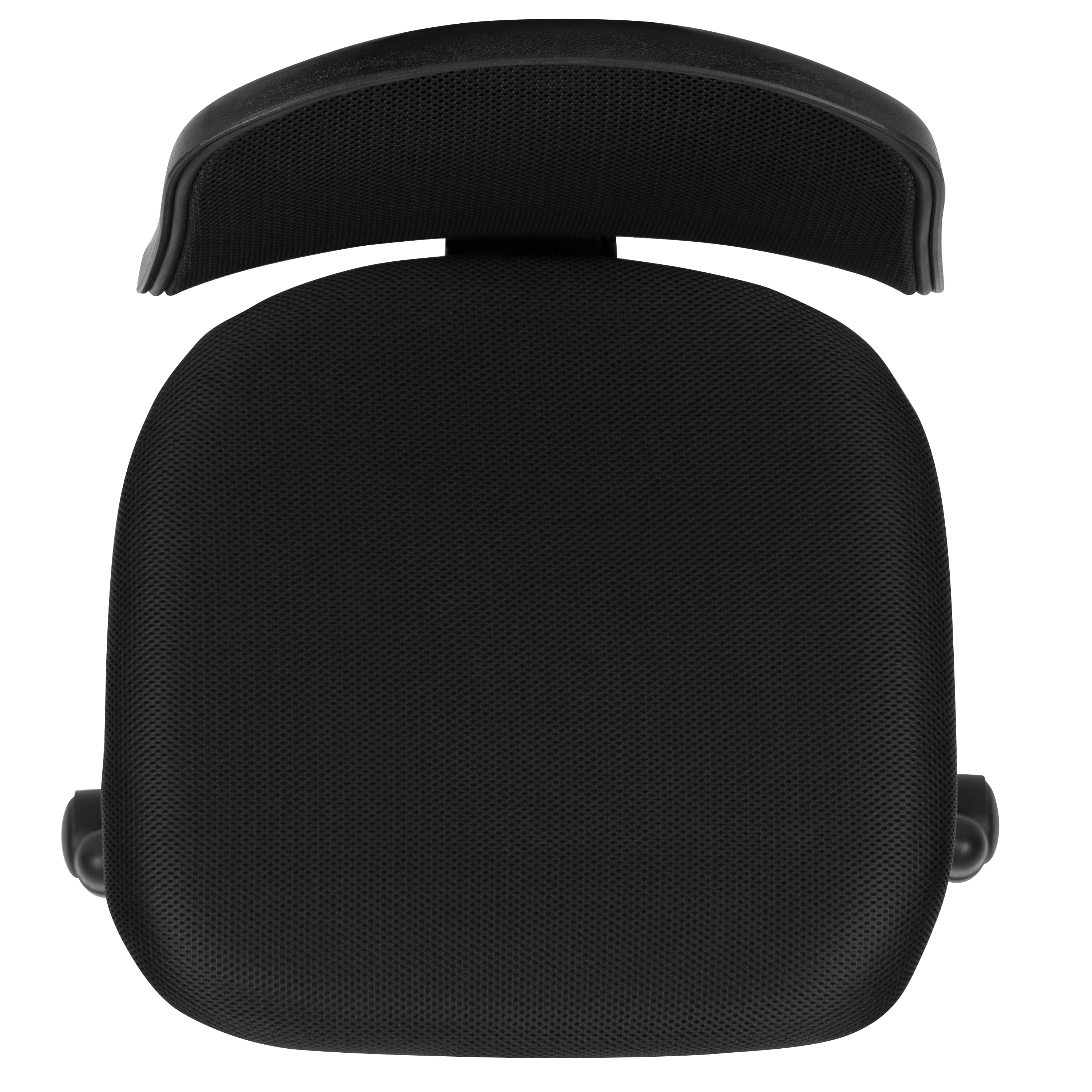 Ergonomic Mid-Back Black Mesh Swivel Task Chair with Lumbar Support