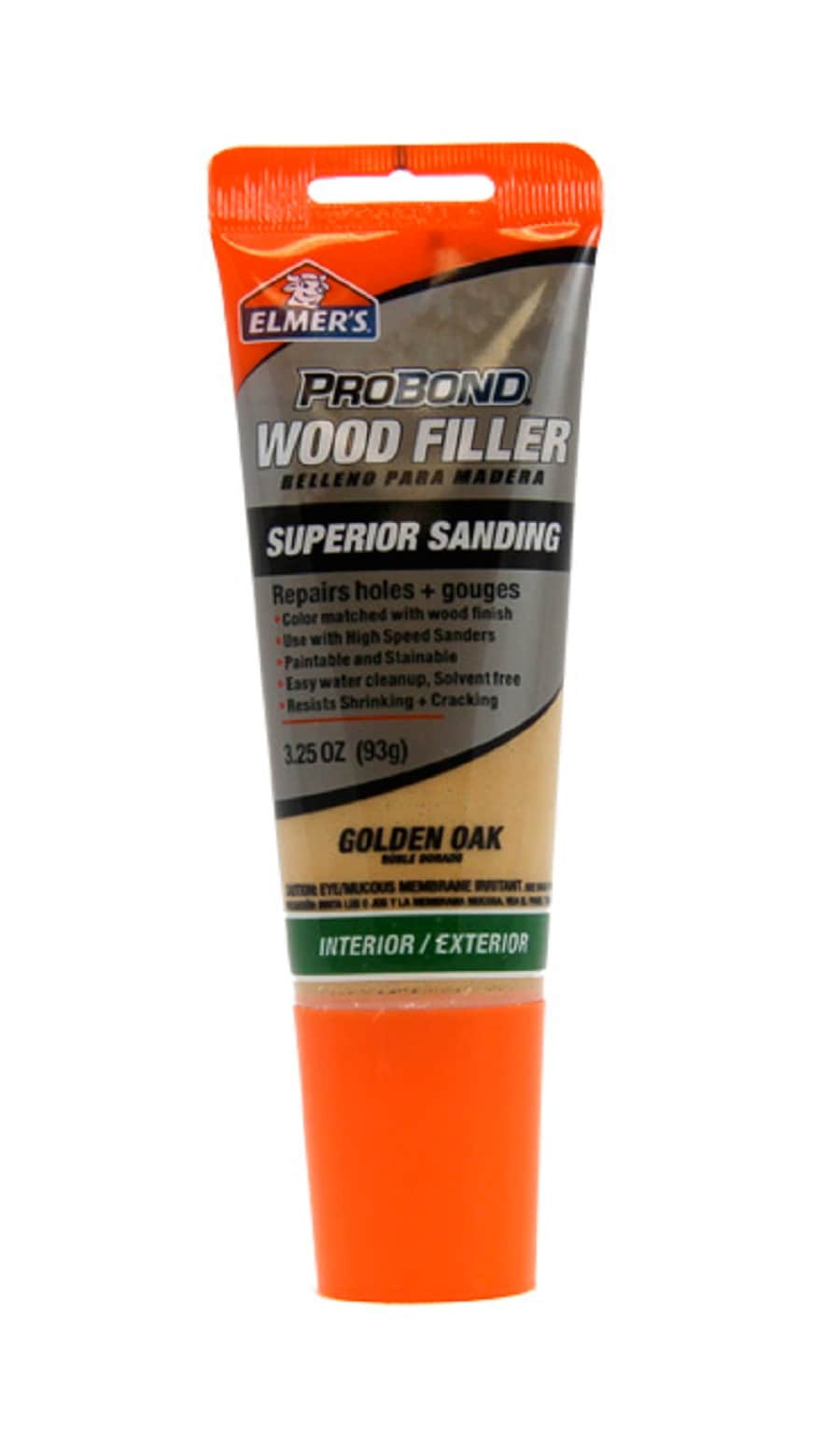 Elmer's Tinted Wood Filler Golden Oak Tube