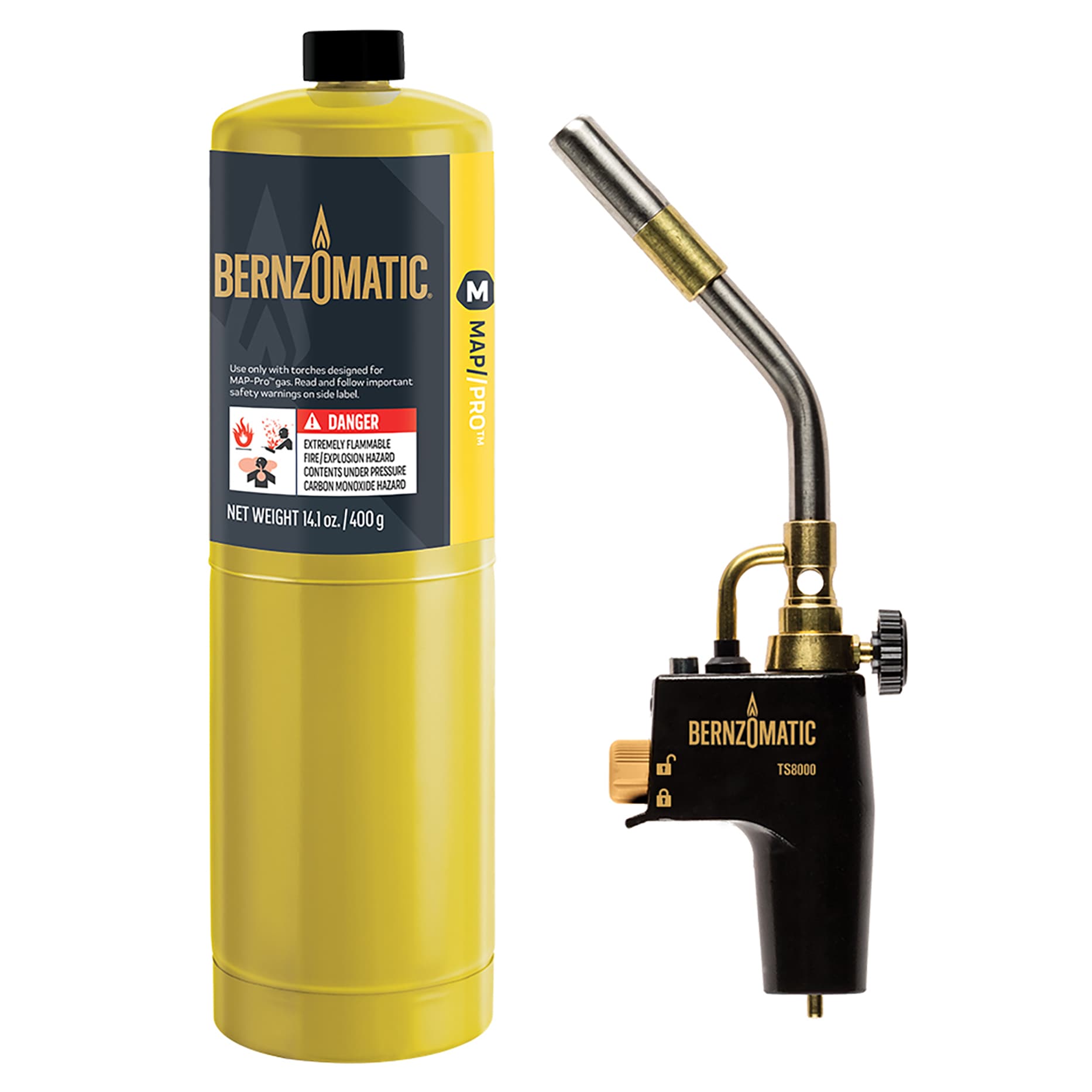 BernzOmatic TS8000KC Soldering Propylene Torch Kit (14.1-oz)
