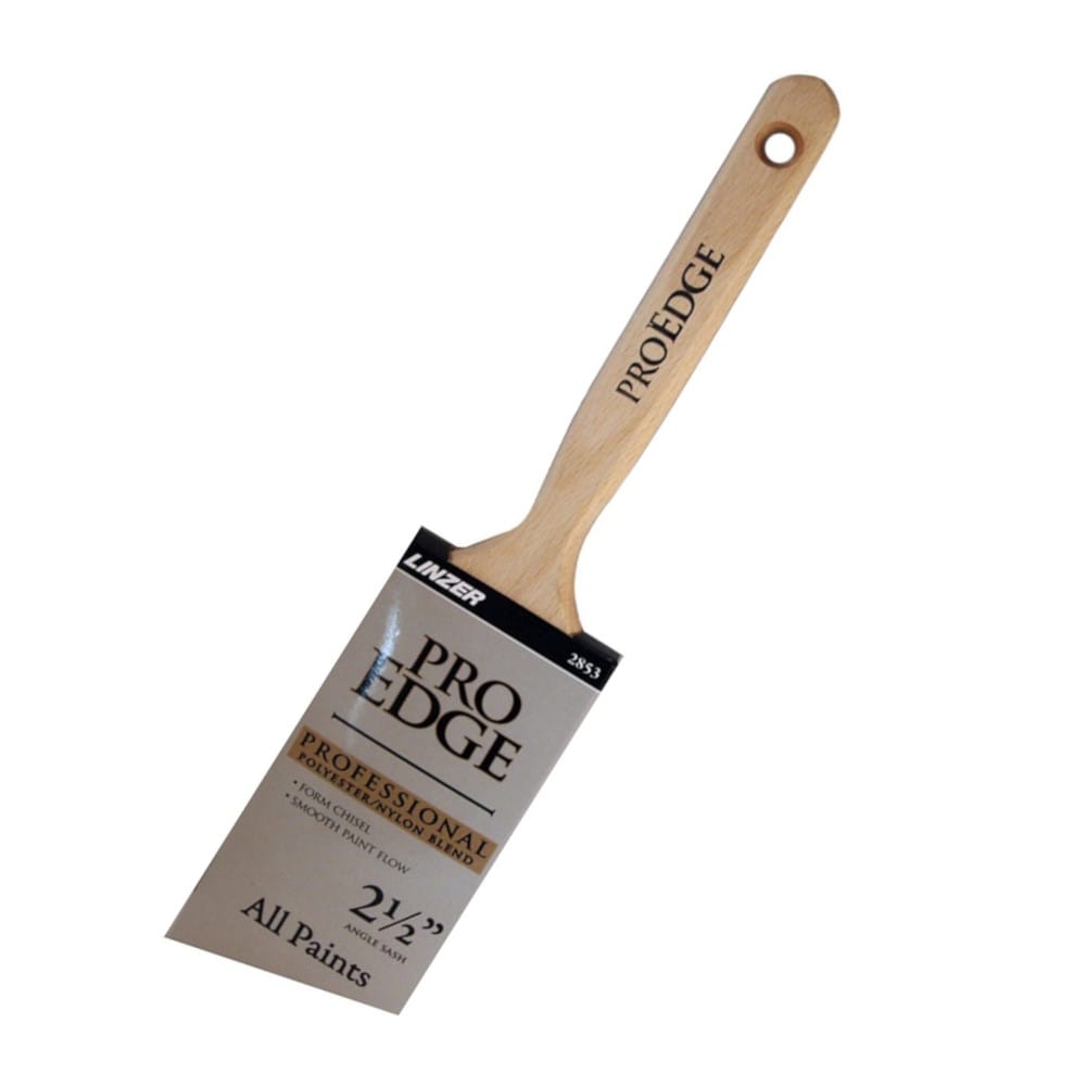 Linzer 820247 2-1/2-in Reusable Nylon - polyester blend Angle General purpose brush