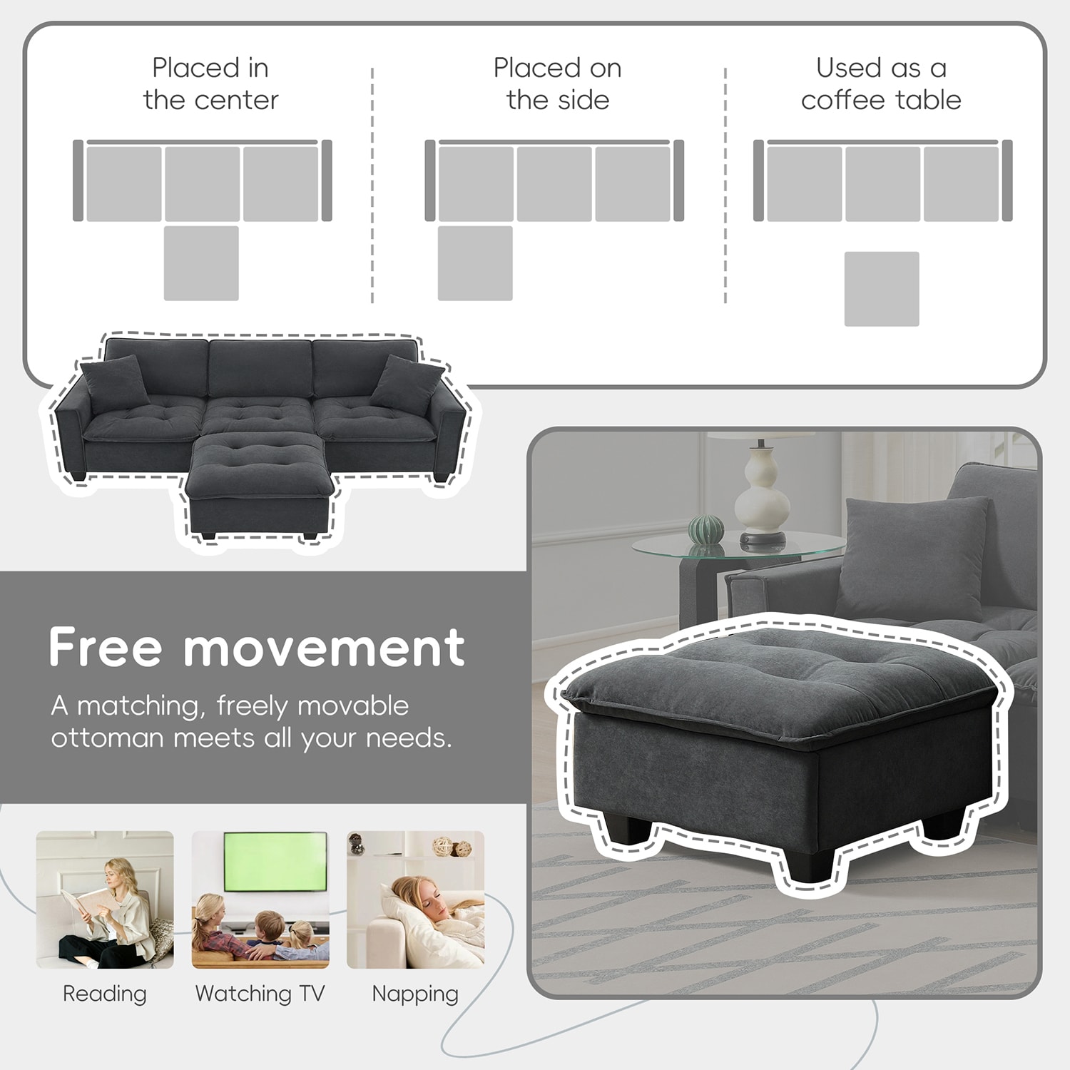 GZMR GZ-GN3199A Sofas-Loveseats - View #7