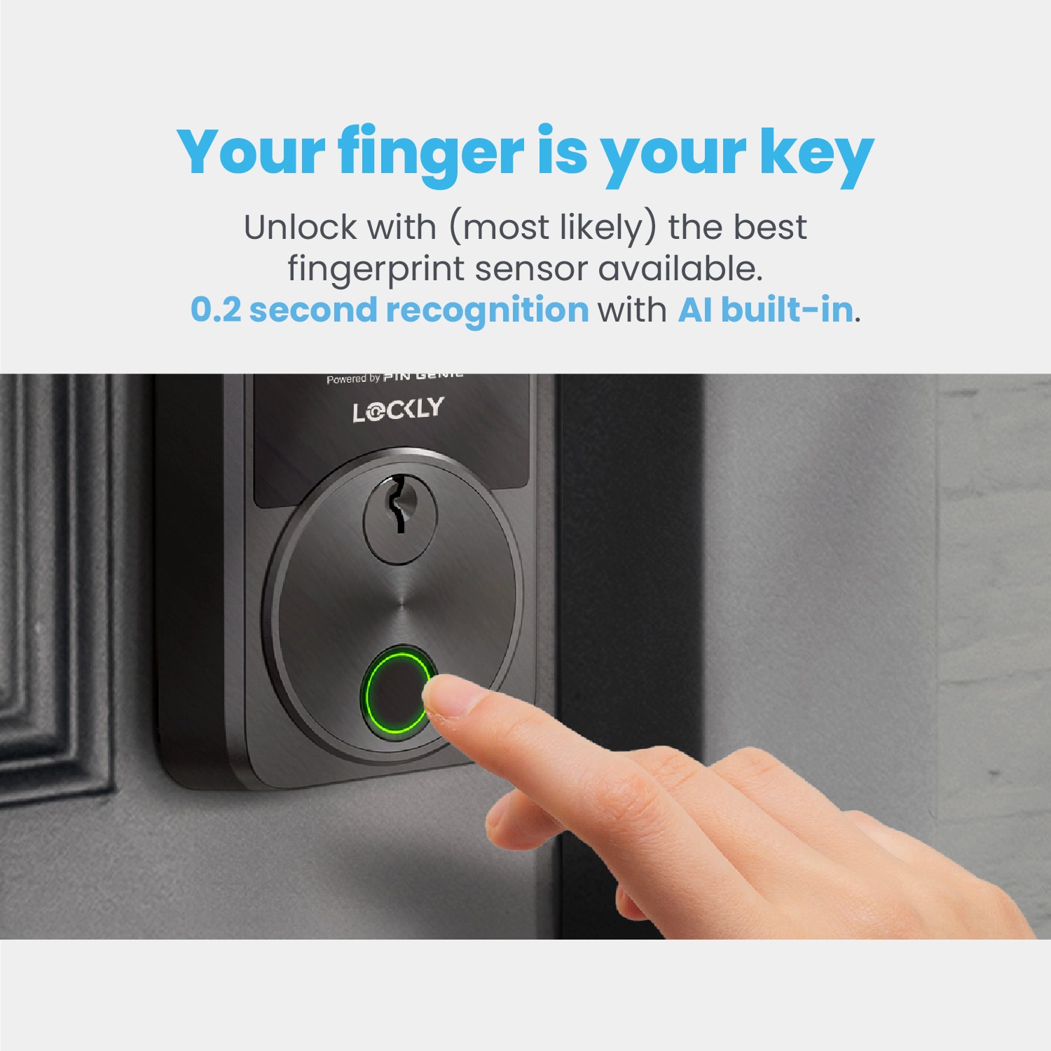 Lockly PGK798HKMB Electronic-Door-Locks - Thumbnail View #5