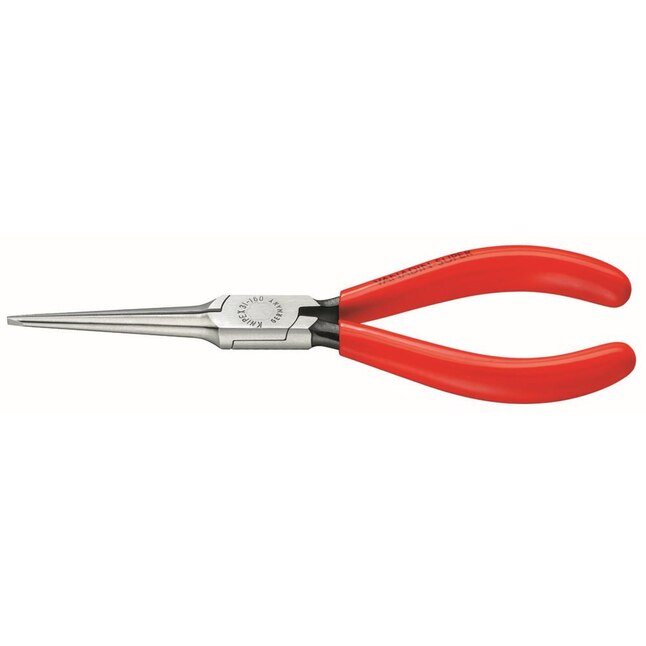 KNIPEX Red Needle Nose Pliers 6.4-in - Precision Pliers for Assembly Work,  Bending, and Adjusting in the Pliers department at