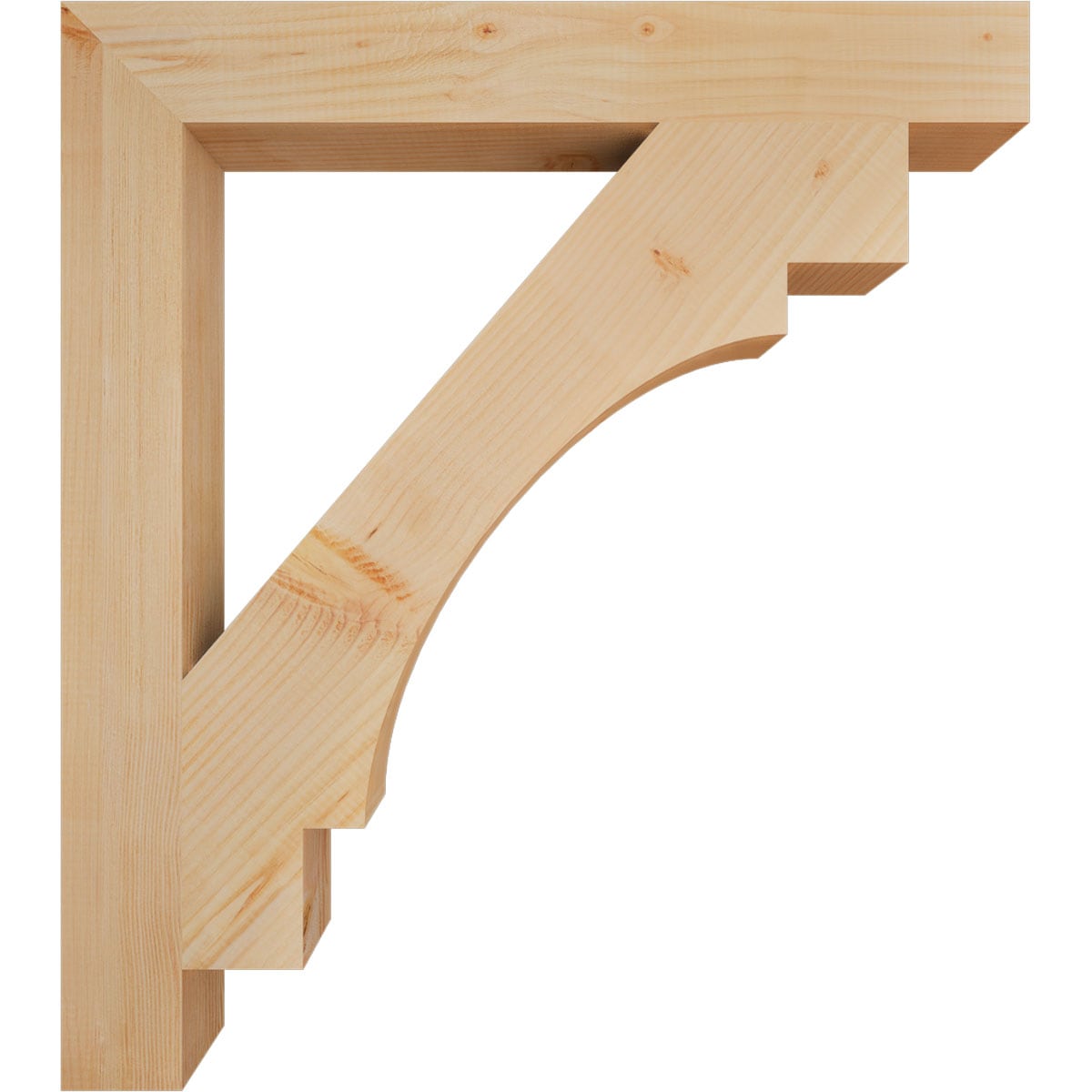 Ekena Millwork BKT04X32X36MRC05SDF Exterior-Brackets-Braces - View #3