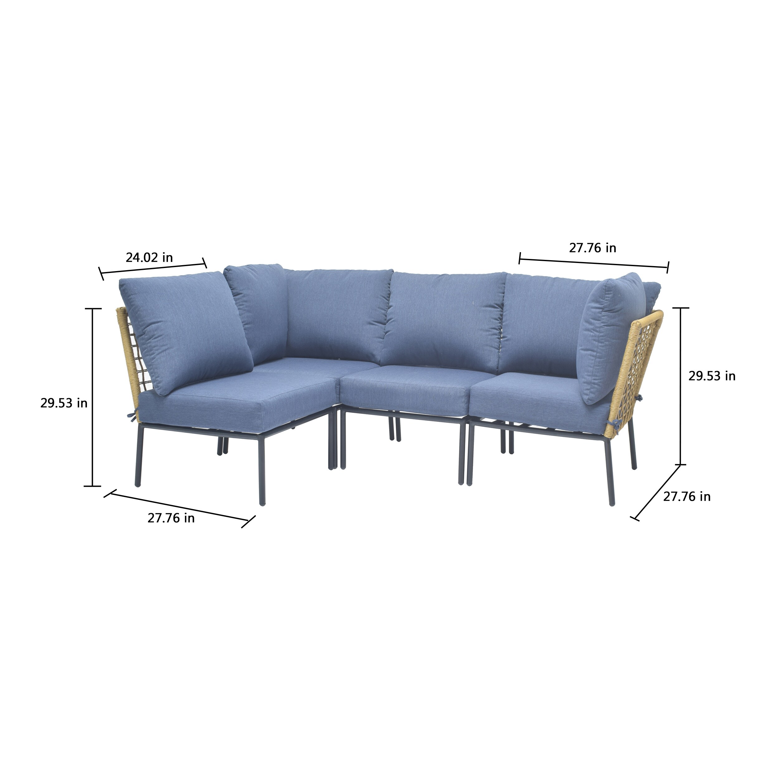 Origin 21 LG-22028-4PCN Patio-Conversation-Sets - View #15