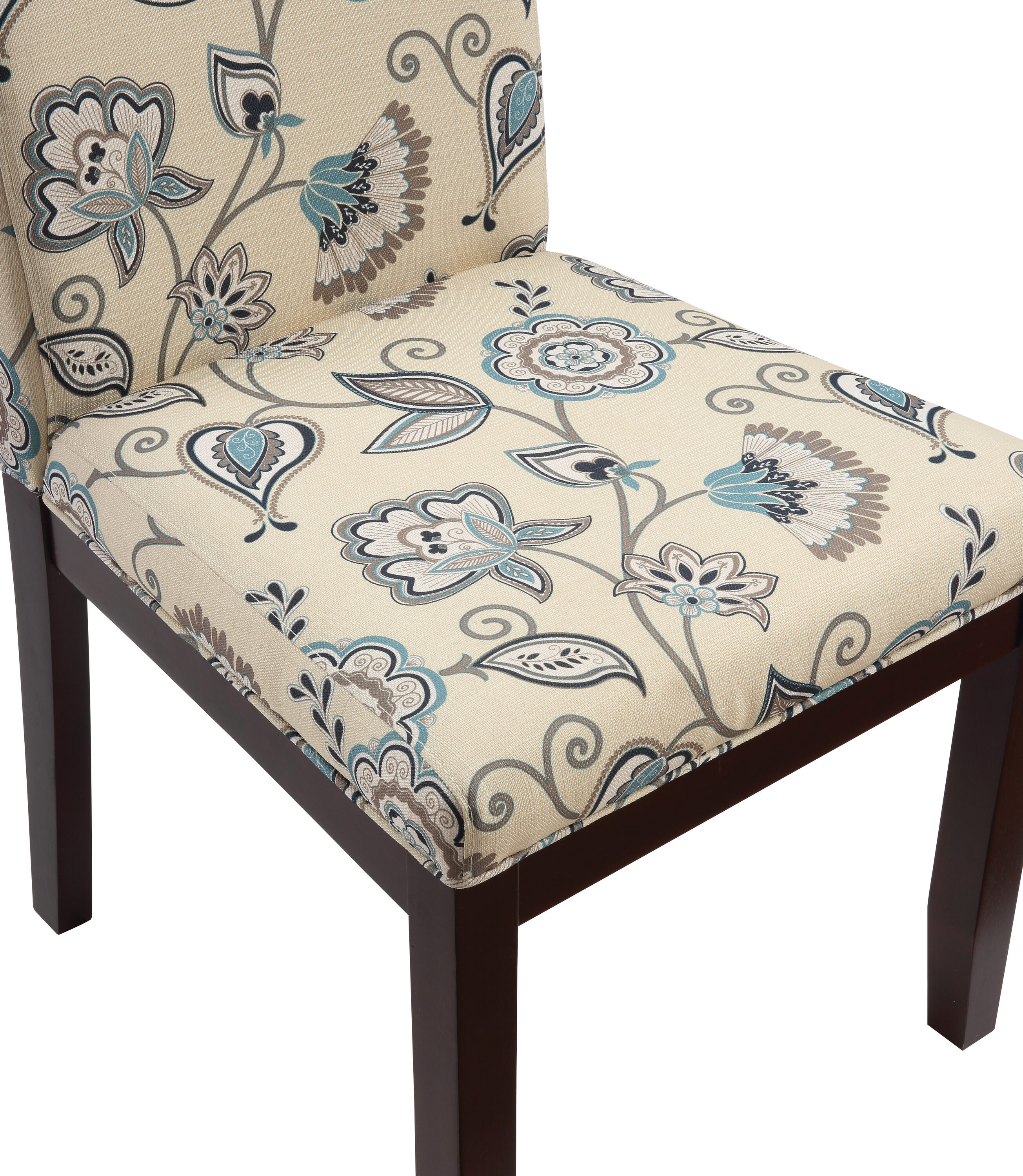 Avignon Sky Linen Upholstered Parsons High Side Chair