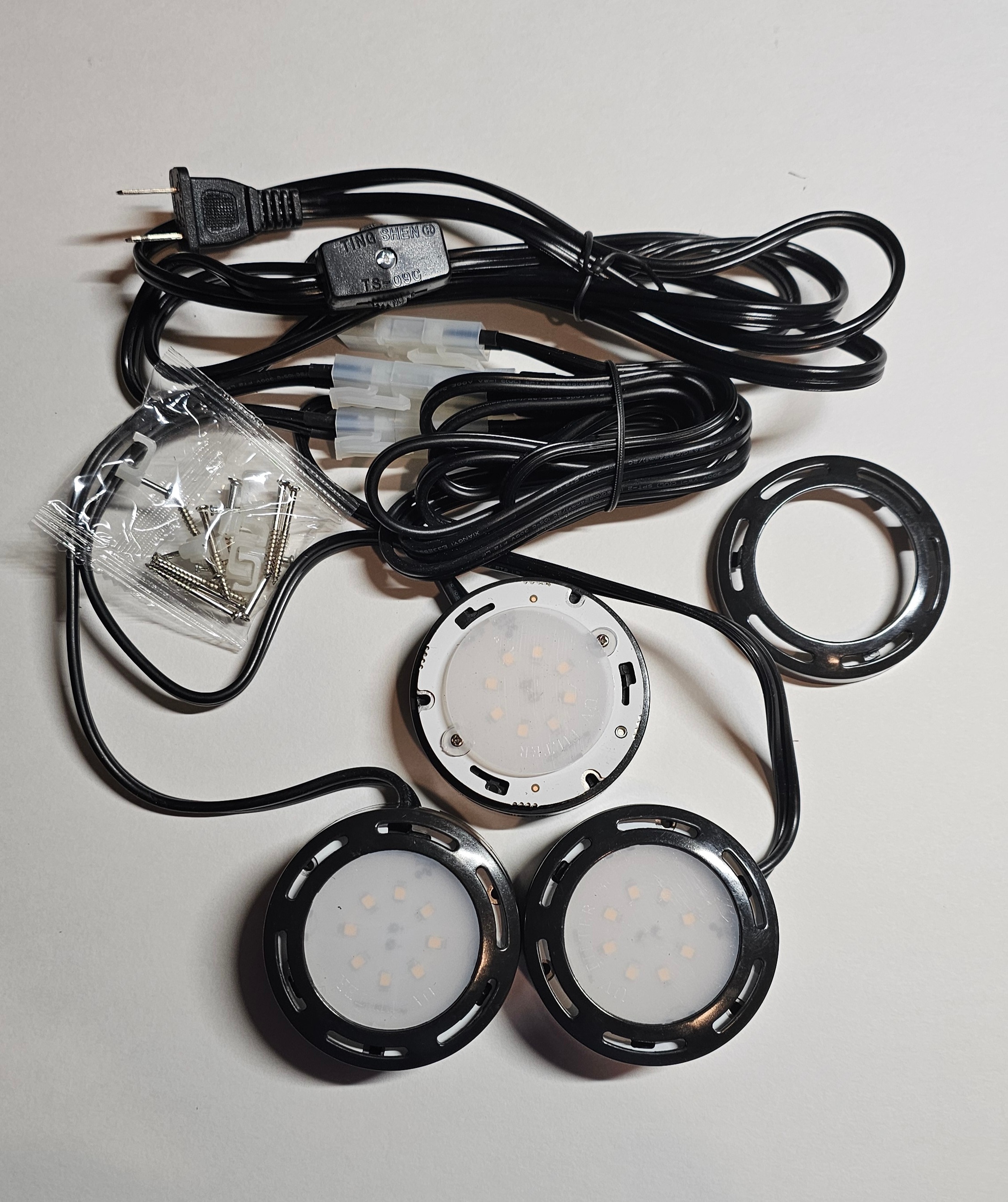 Amax Lighting LEDPL3-BLK Puck-Lights - View #2